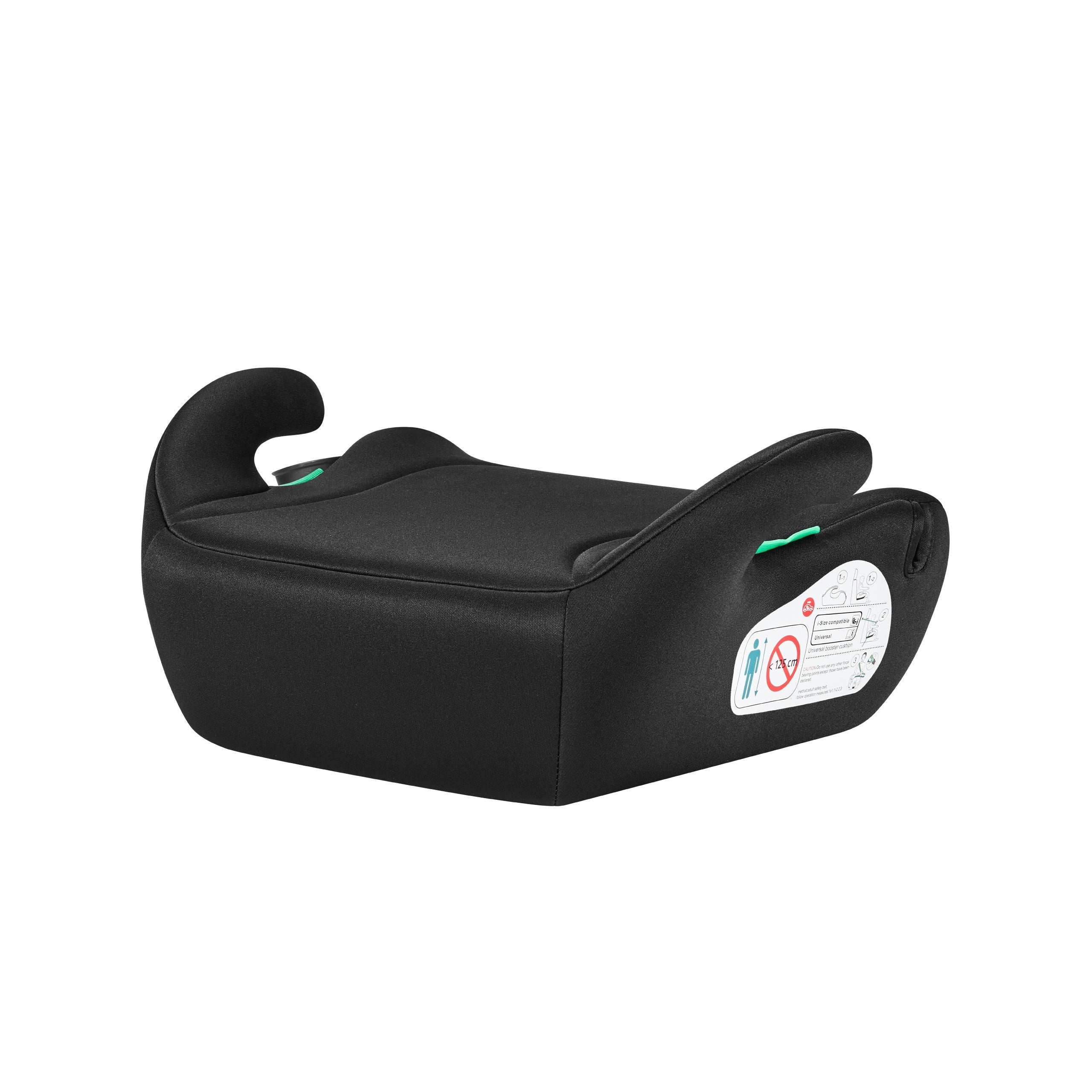 Detská autosedačka s podstavcom Tulano Cabby 20 Black 125–150 cm I-Size