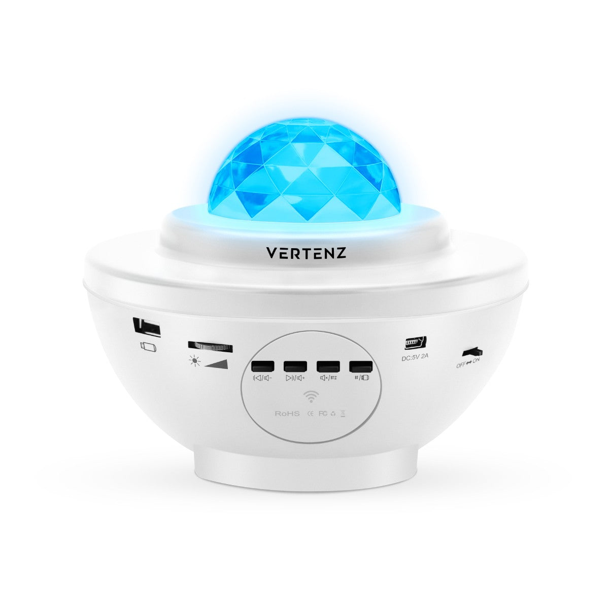 Hviezdny projektor VERTENZ Magic 10 White