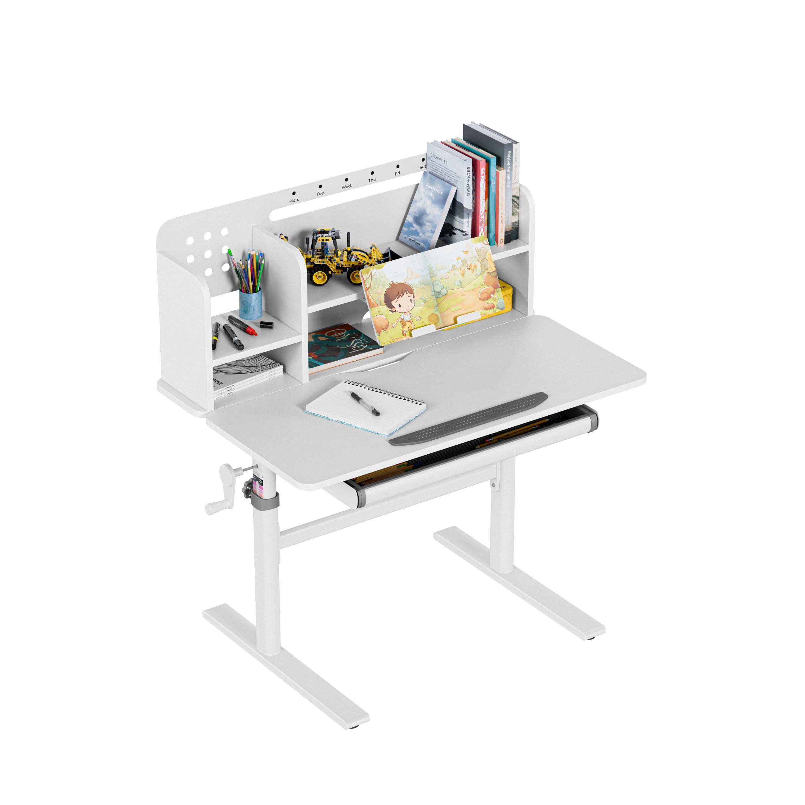Ergonomický detský stôl Mark Adler Study 5.0 Grey 90 cm