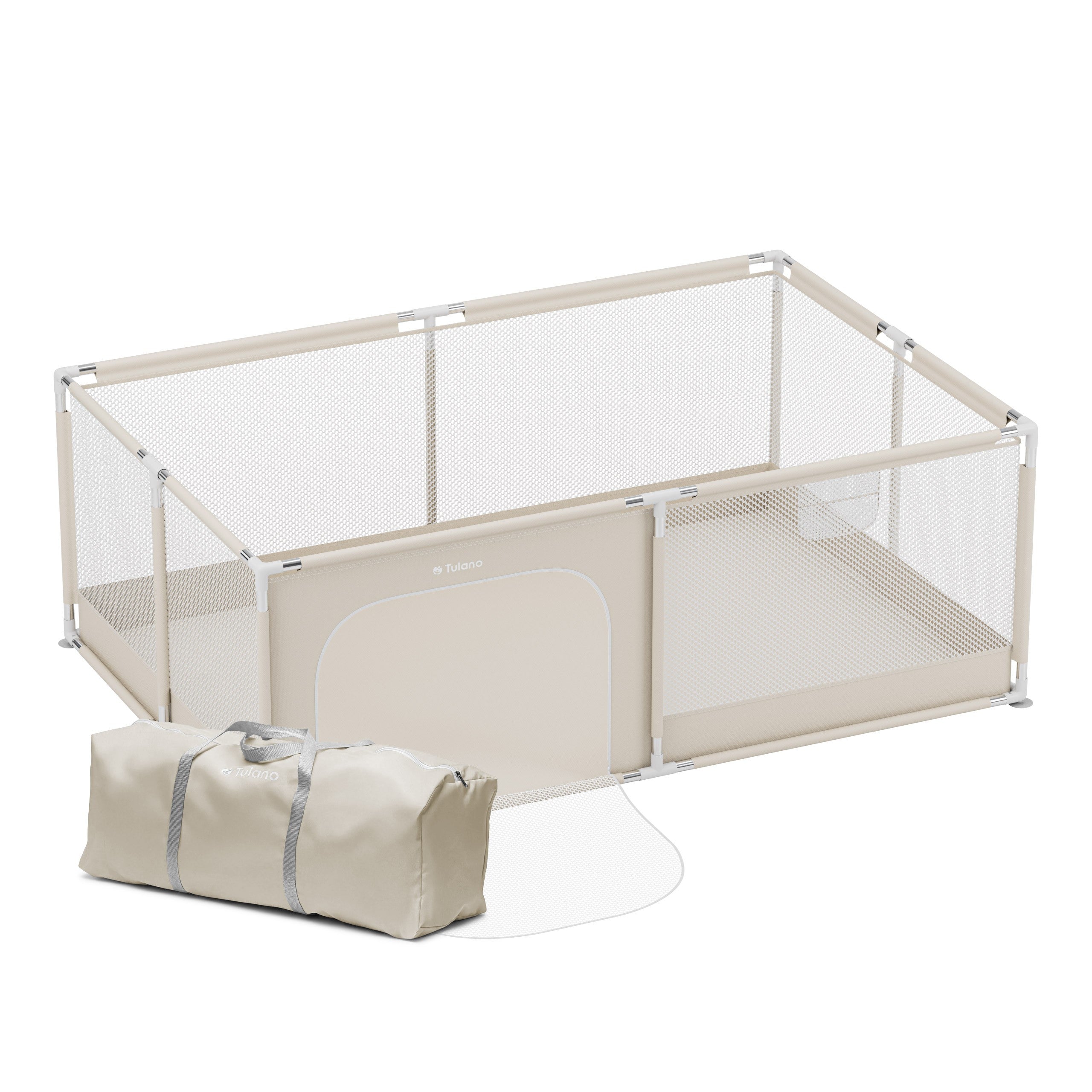 Detský ohrádka Tulano Cozy 22 Beige – 180 cm