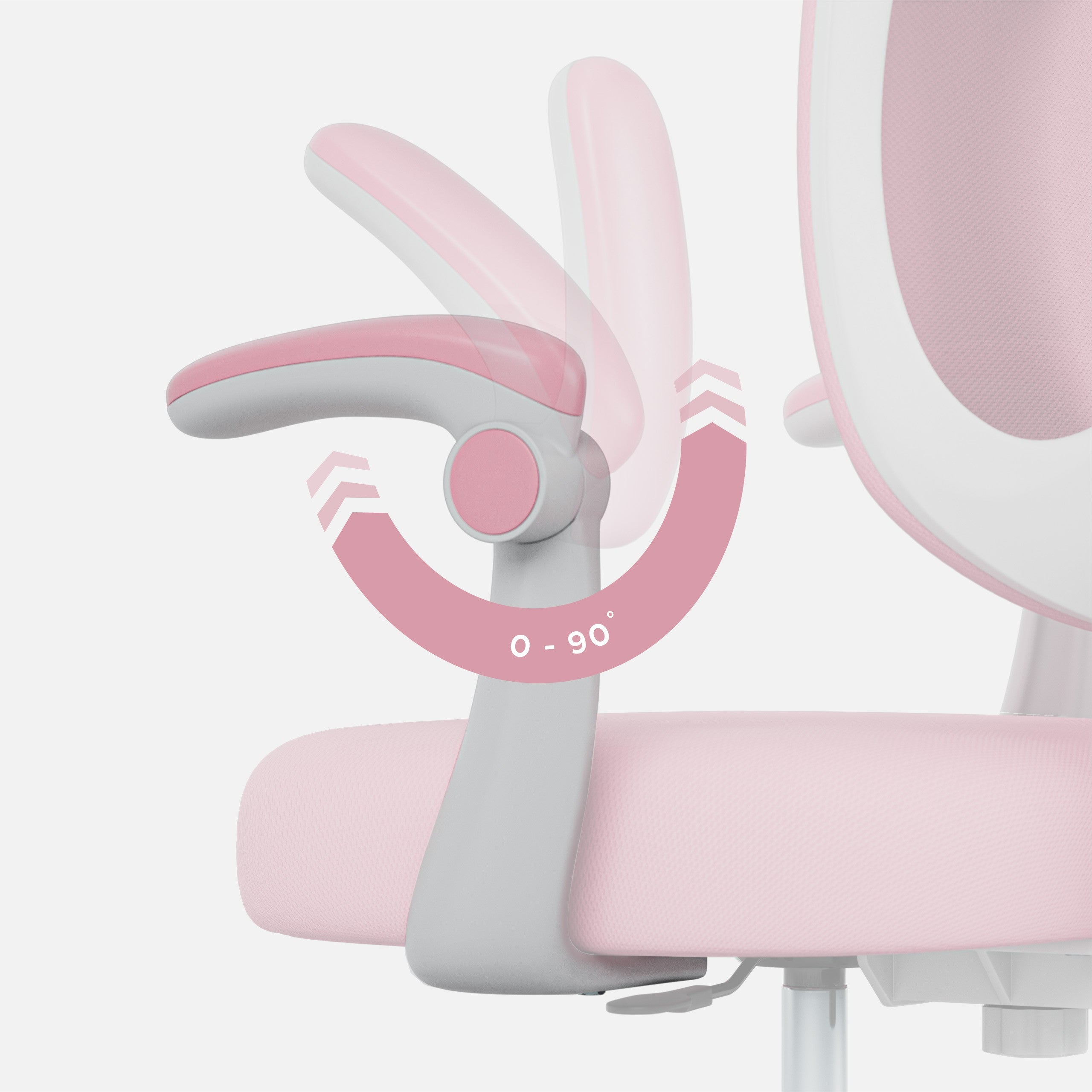 Ergonomické detské kreslo Mark Adler Junior 4.6 Pink