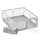Detský ohrádka TULANO Cozy 25 Grey – 150 cm