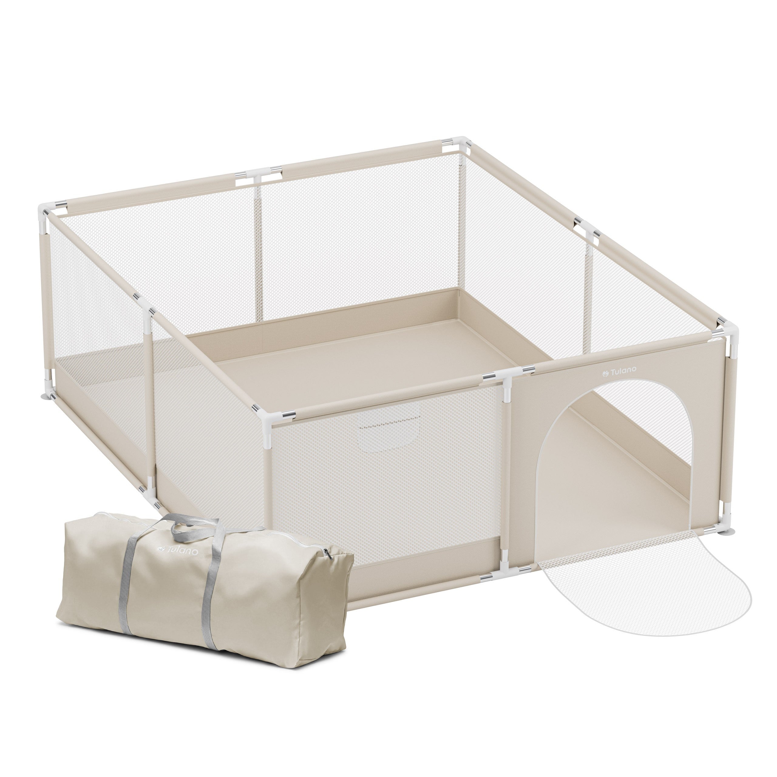 Detský ohrádka Tulano Cozy 25 Beige – 150 cm
