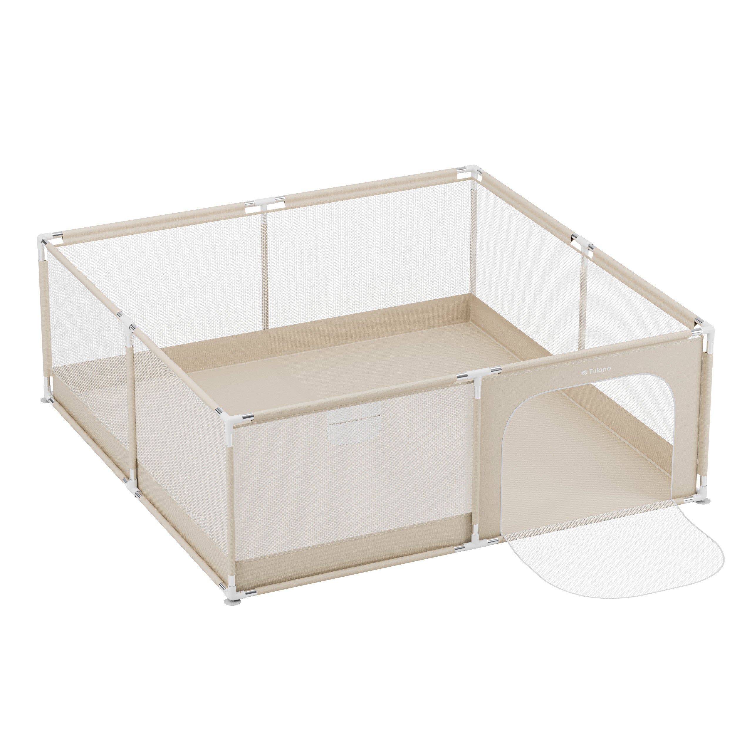 Detský ohrádka Tulano Cozy 28 Beige – 200 cm