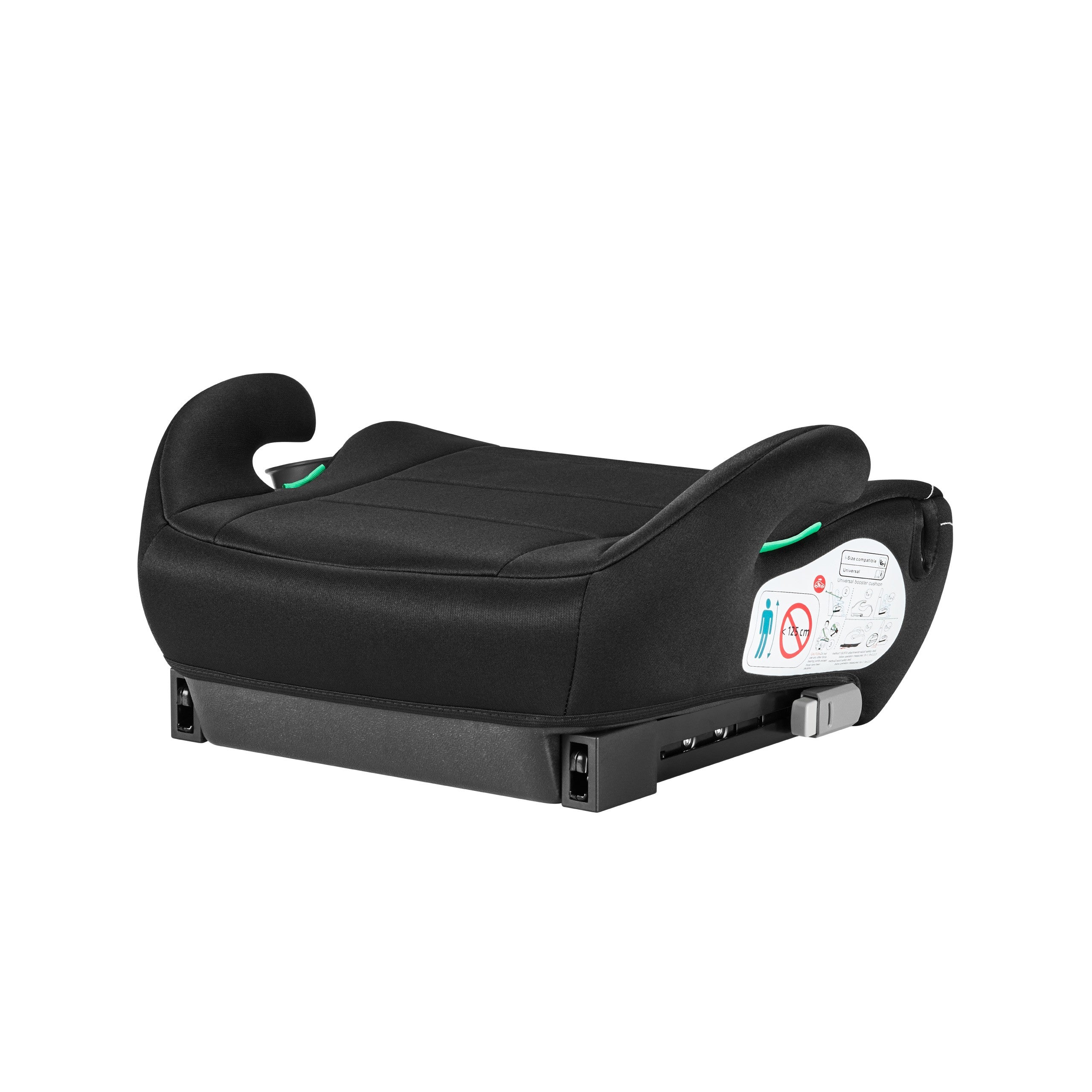 Detská autosedačka s podstavcom Tulano Cabby 30 Black 125–150 cm I-Size