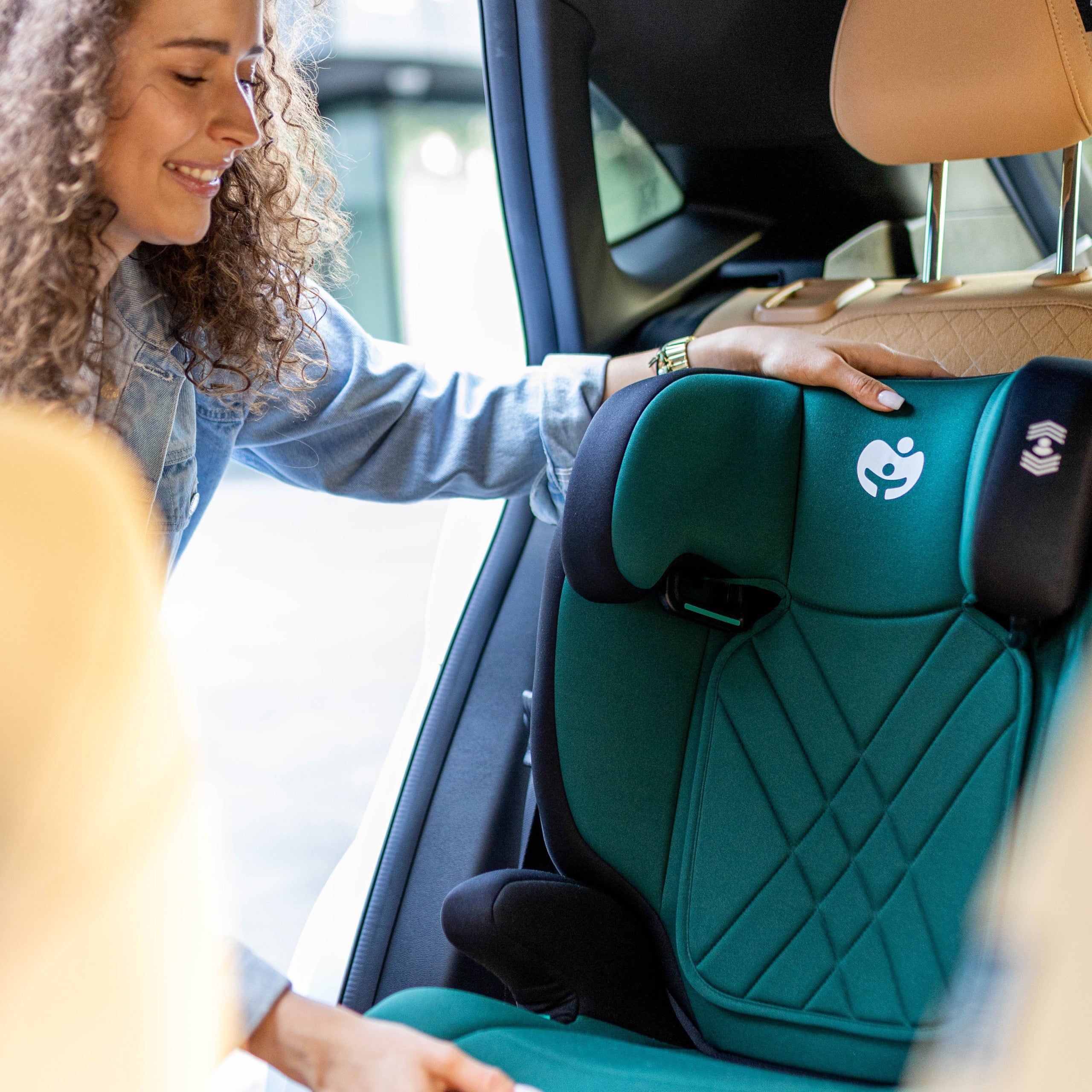 Detská autosedačka 2 v 1 pre deti s výškou 100 – 150 cm Joy 45 Green I-Size