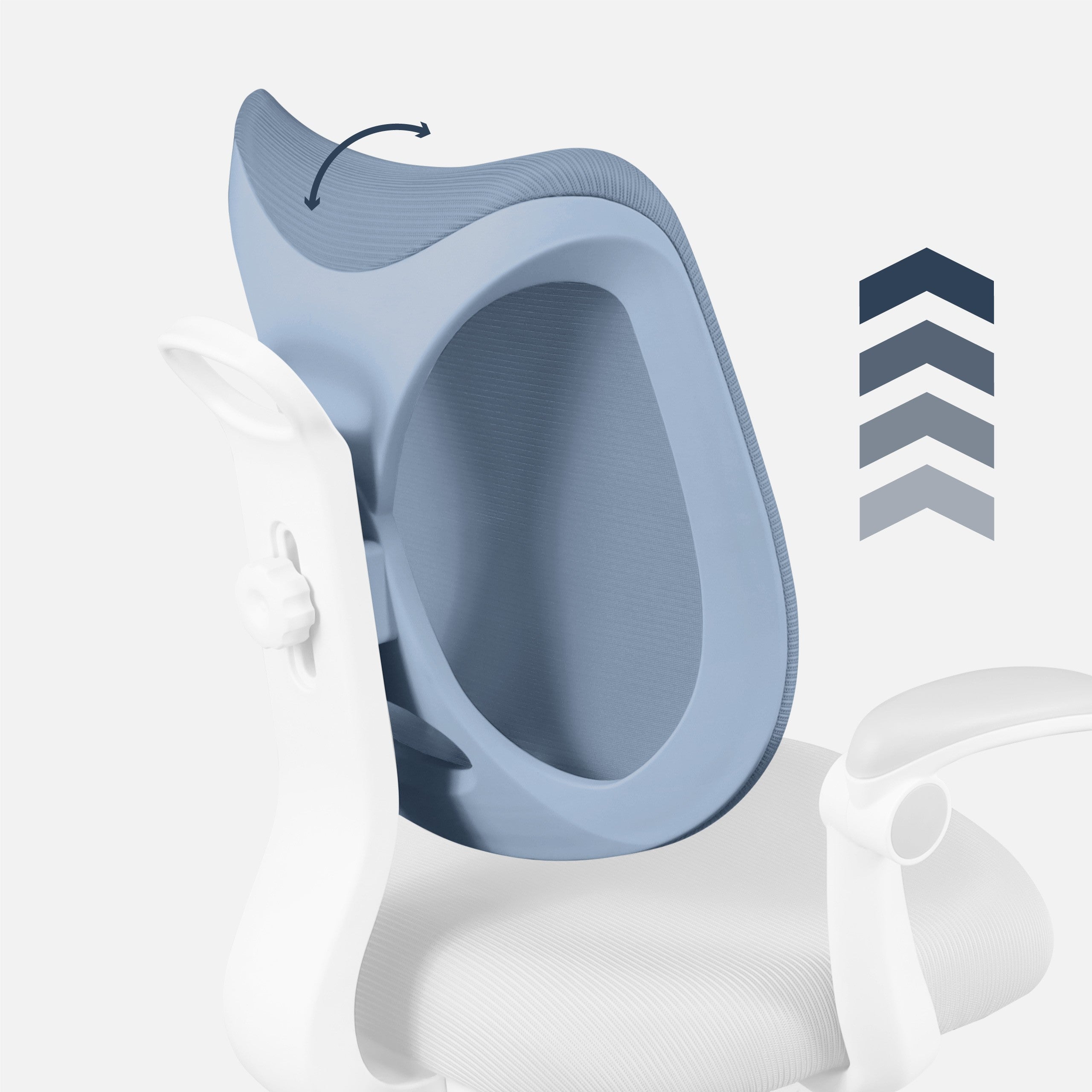 Ergonomické detské kreslo Mark Adler Junior 4.6 Grey