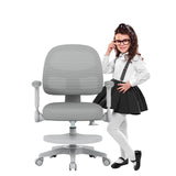 Polohovateľné detské kreslo Mark Adler Junior 5.0 Grey
