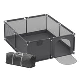 Detský ohrádka Tulano Cozy 25 Graphite – 150 cm