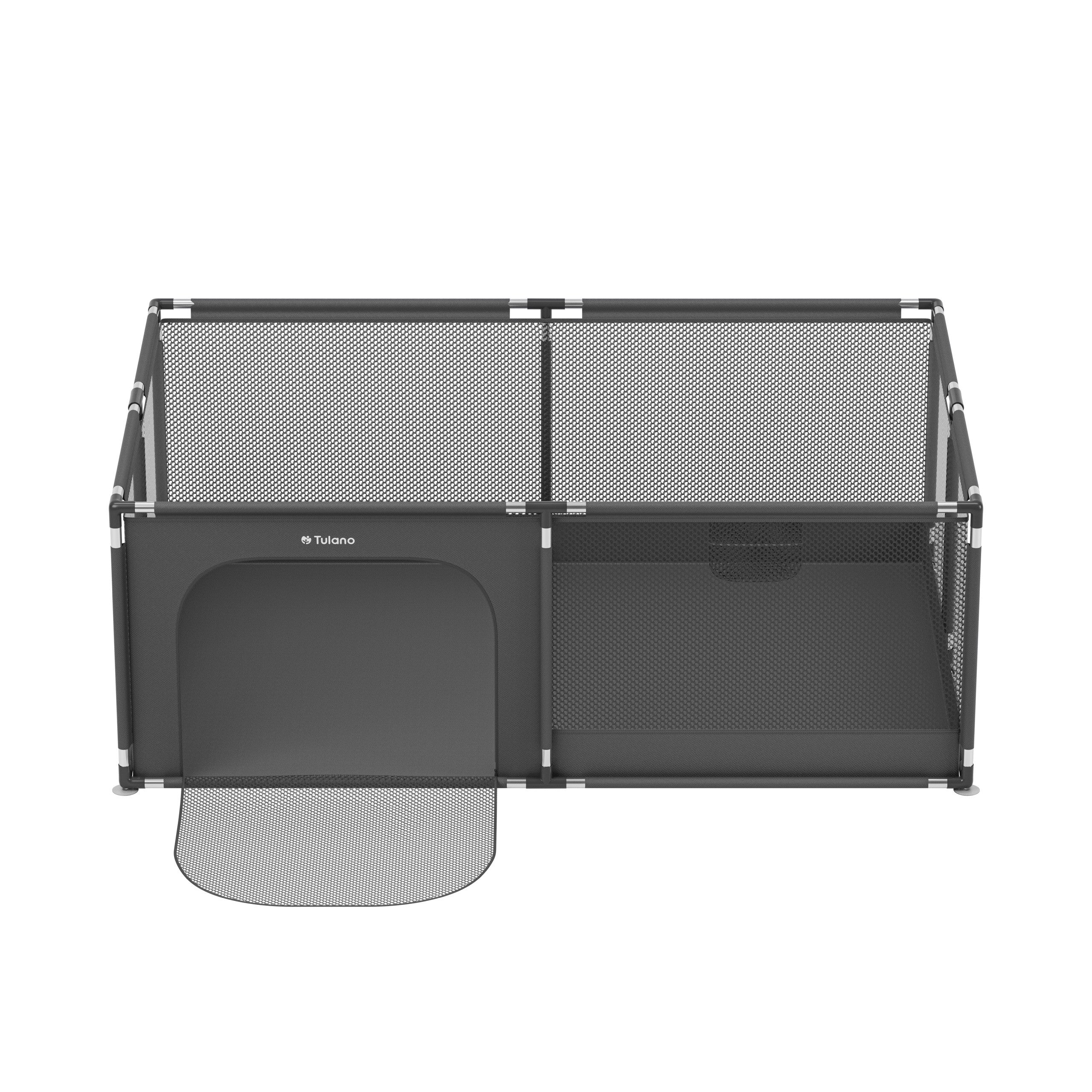 Detský ohrádka Tulano Cozy 22 Graphite – 180 cm