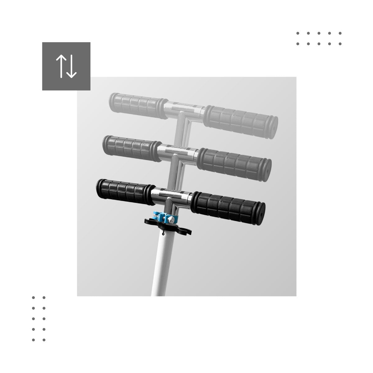 Kolobežka LED Tulano Rookie 40 White
