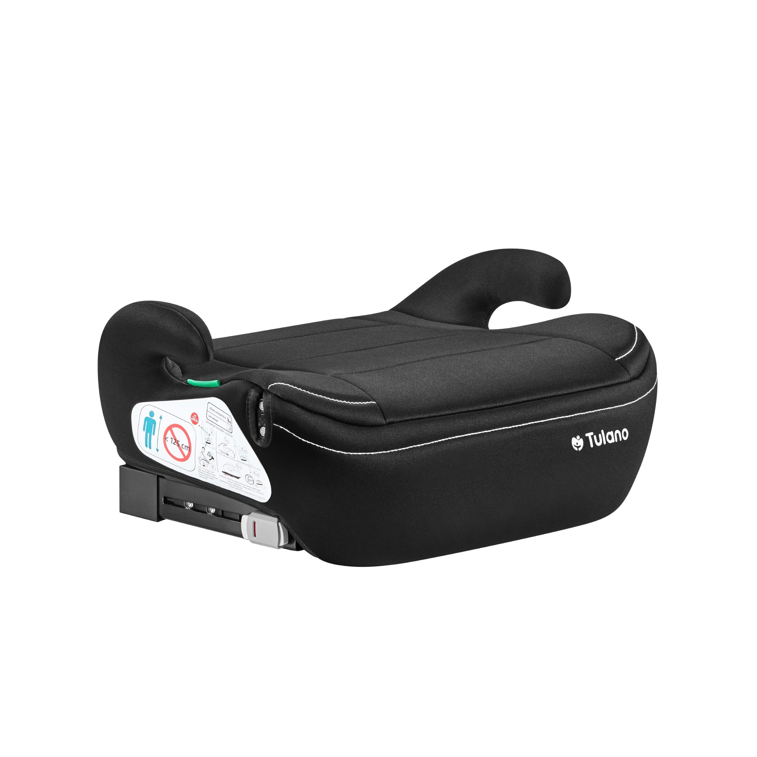 Detská autosedačka s podstavcom Tulano Cabby 30 Black 125–150 cm I-Size