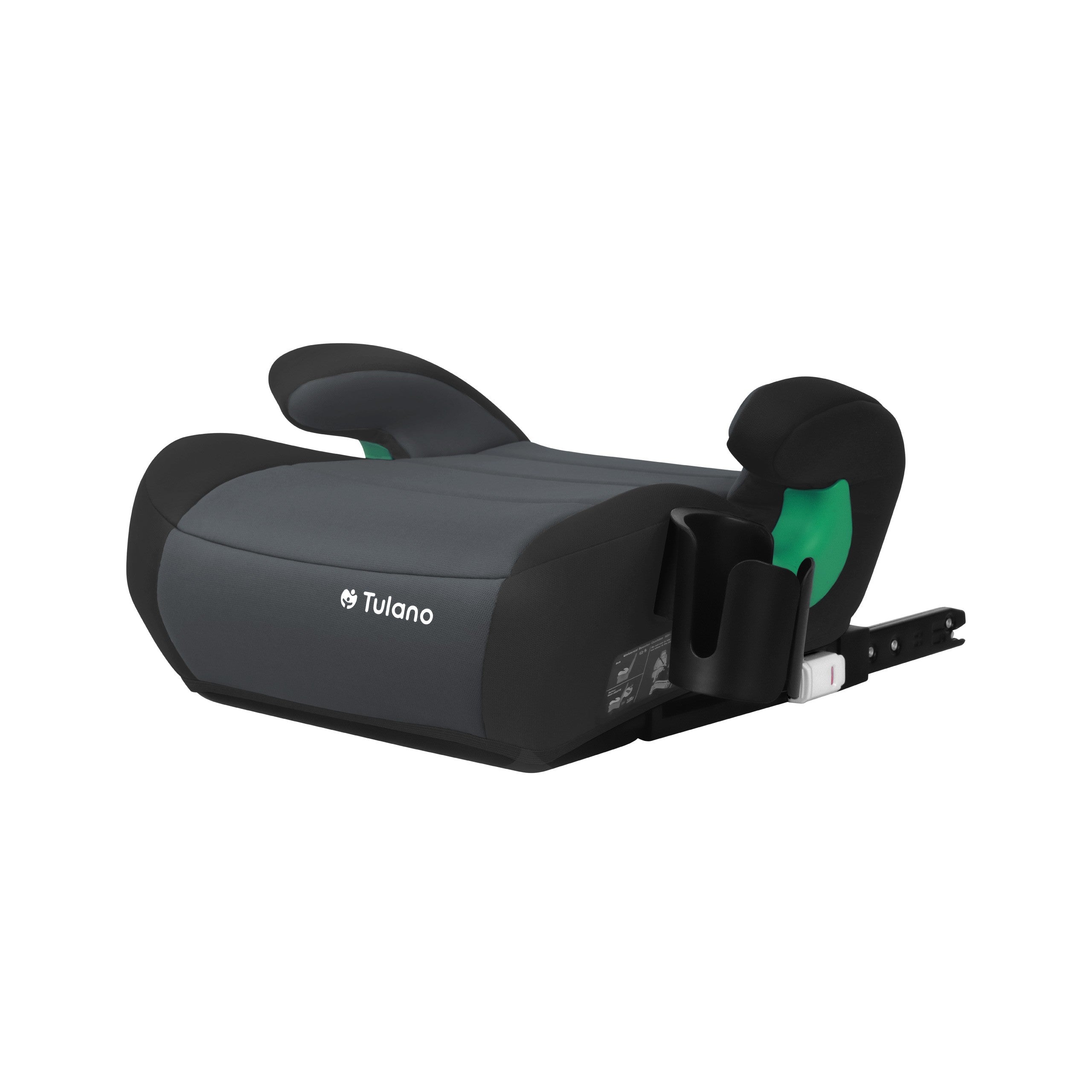 Detská autosedačka s podstavcom Tulano Cabby 35 Graphite ISOFIX 125–150 cm I-Size