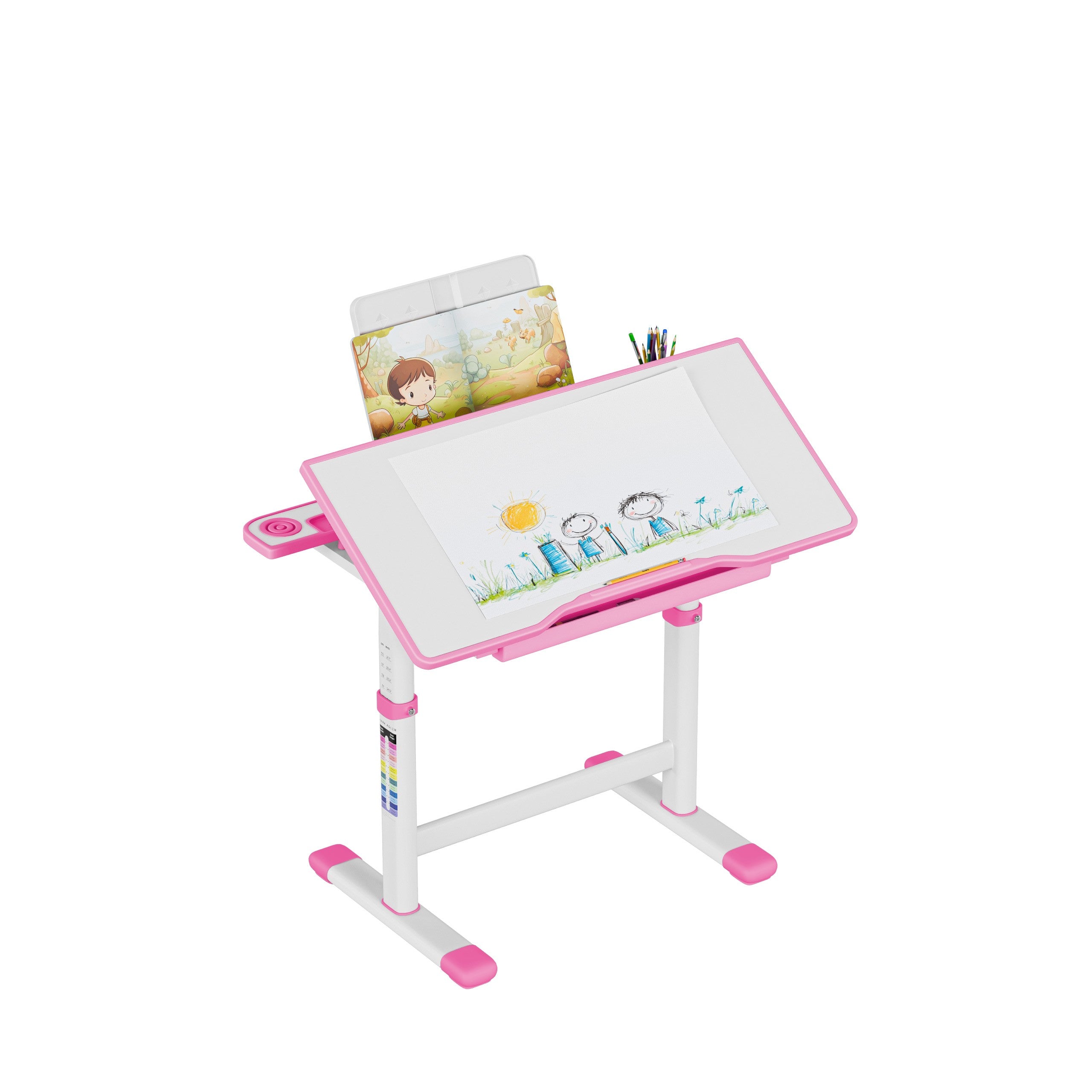 Ergonomický detský stôl Mark Adler Study 3.0 Pink 66 cm