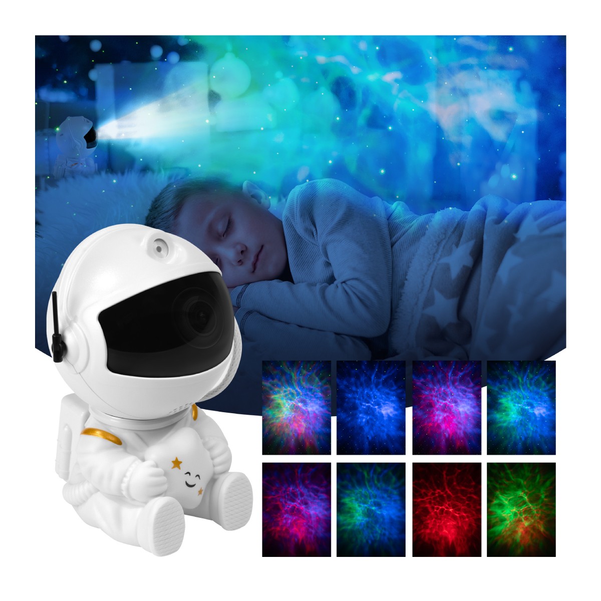 Hviezdny projektor Astronaut Magic 20