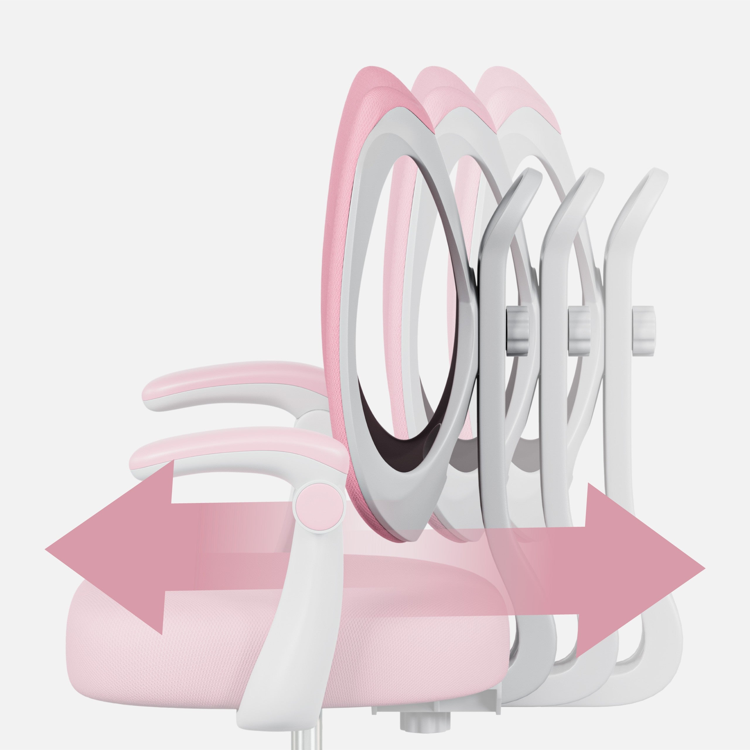 Ergonomické detské kreslo Mark Adler Junior 4.6 Pink