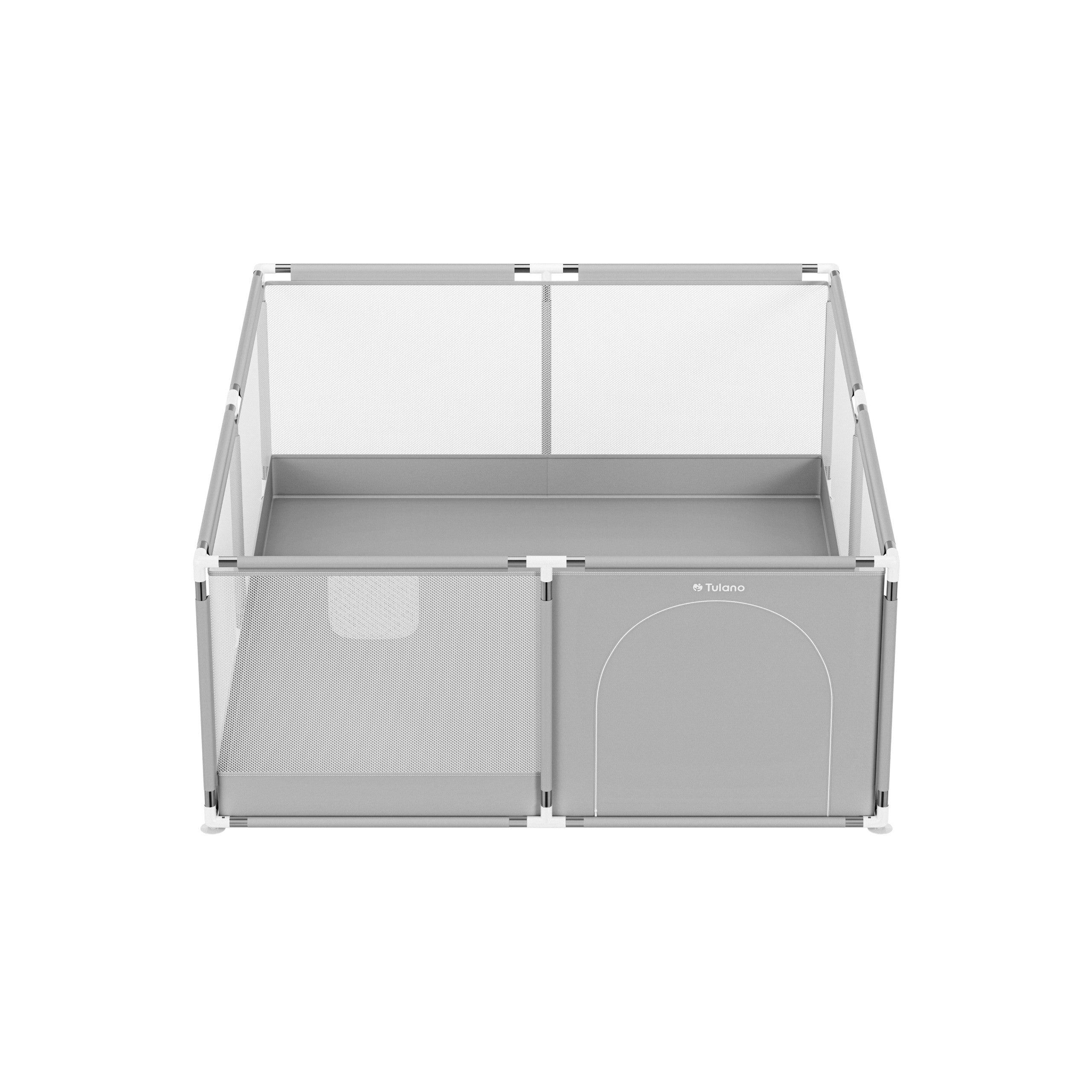 Detský ohrádka TULANO Cozy 25 Grey – 150 cm
