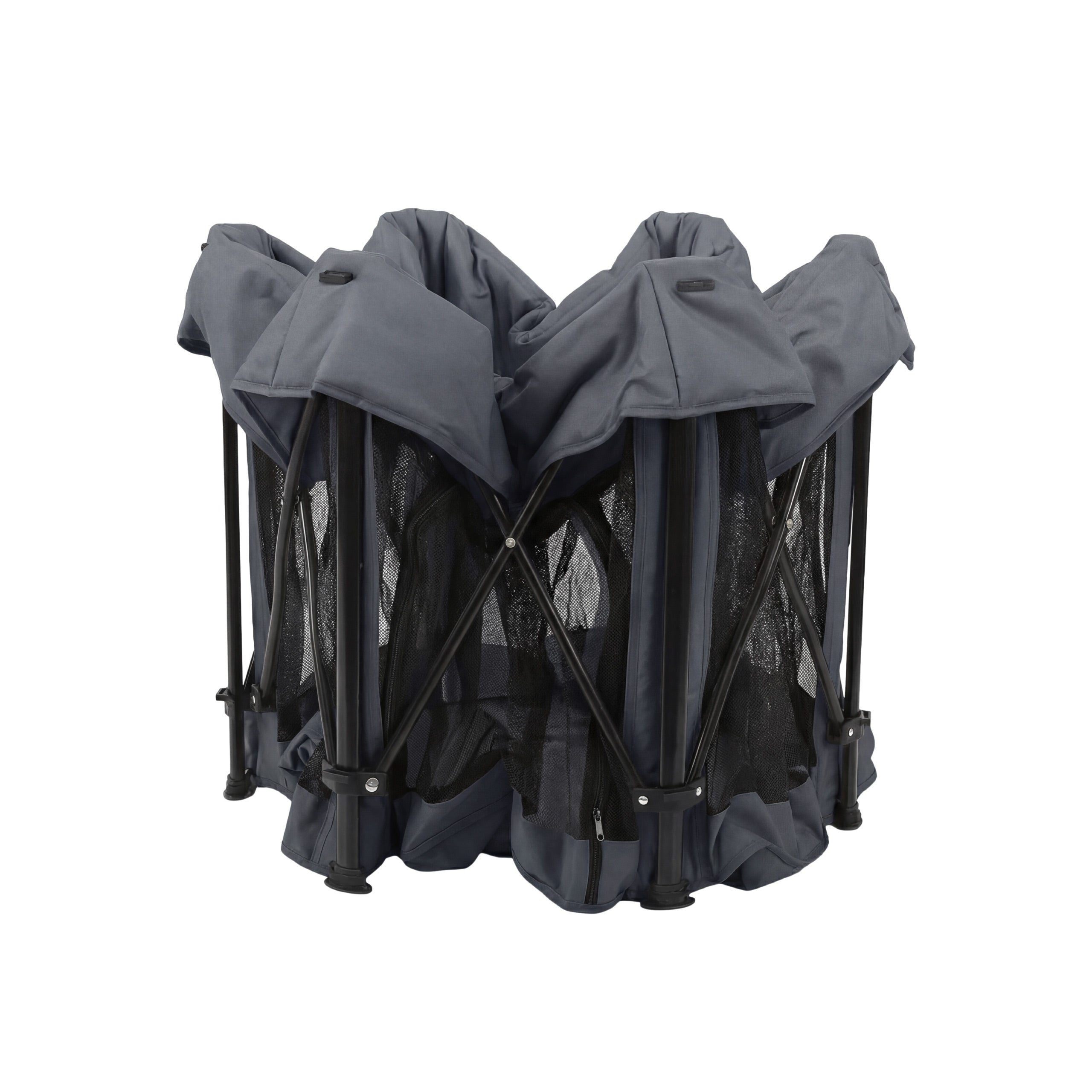 Skladací detský ohrádka Tulano Cozy 30 Graphite