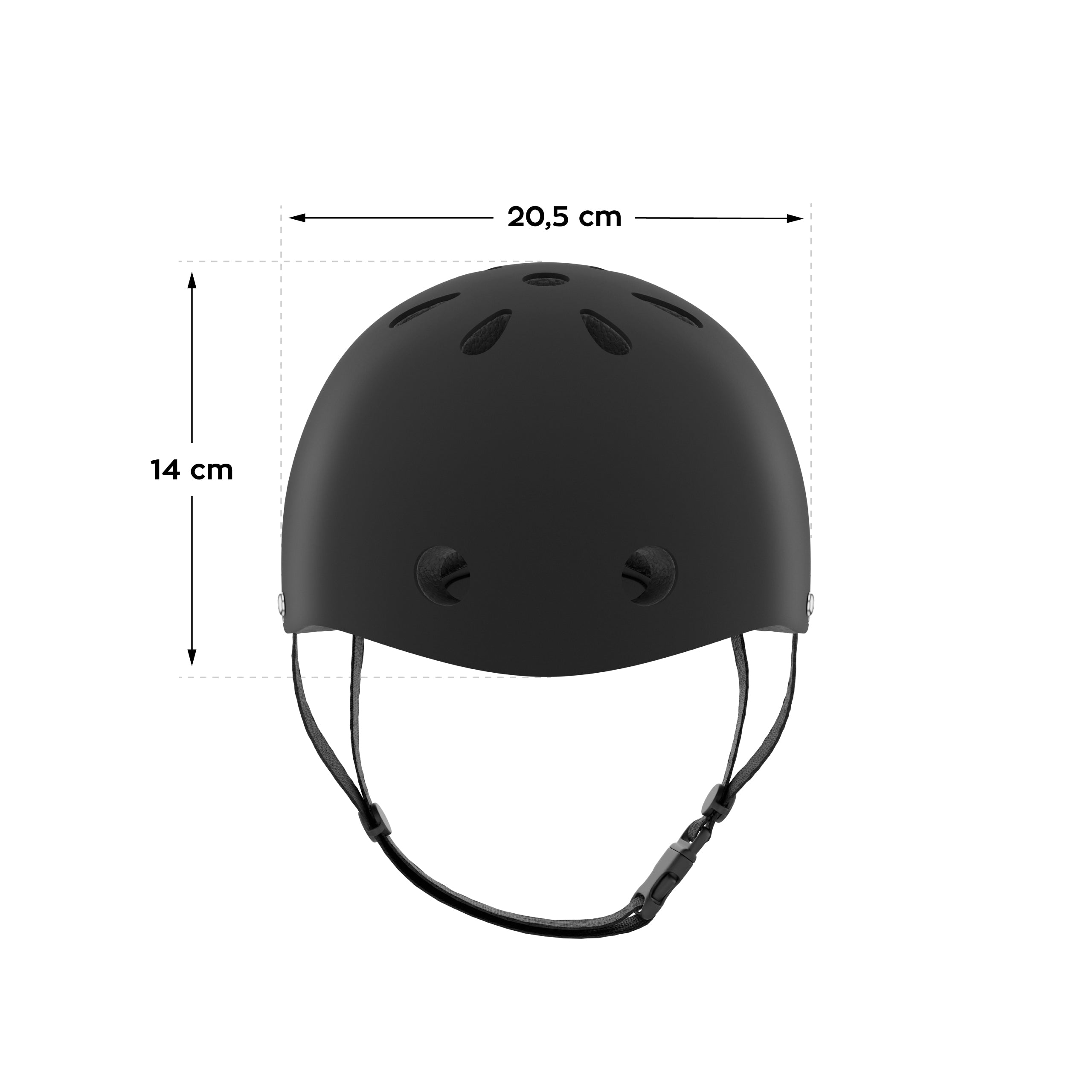 Detská prilba Tulano Turtle 35 Black
