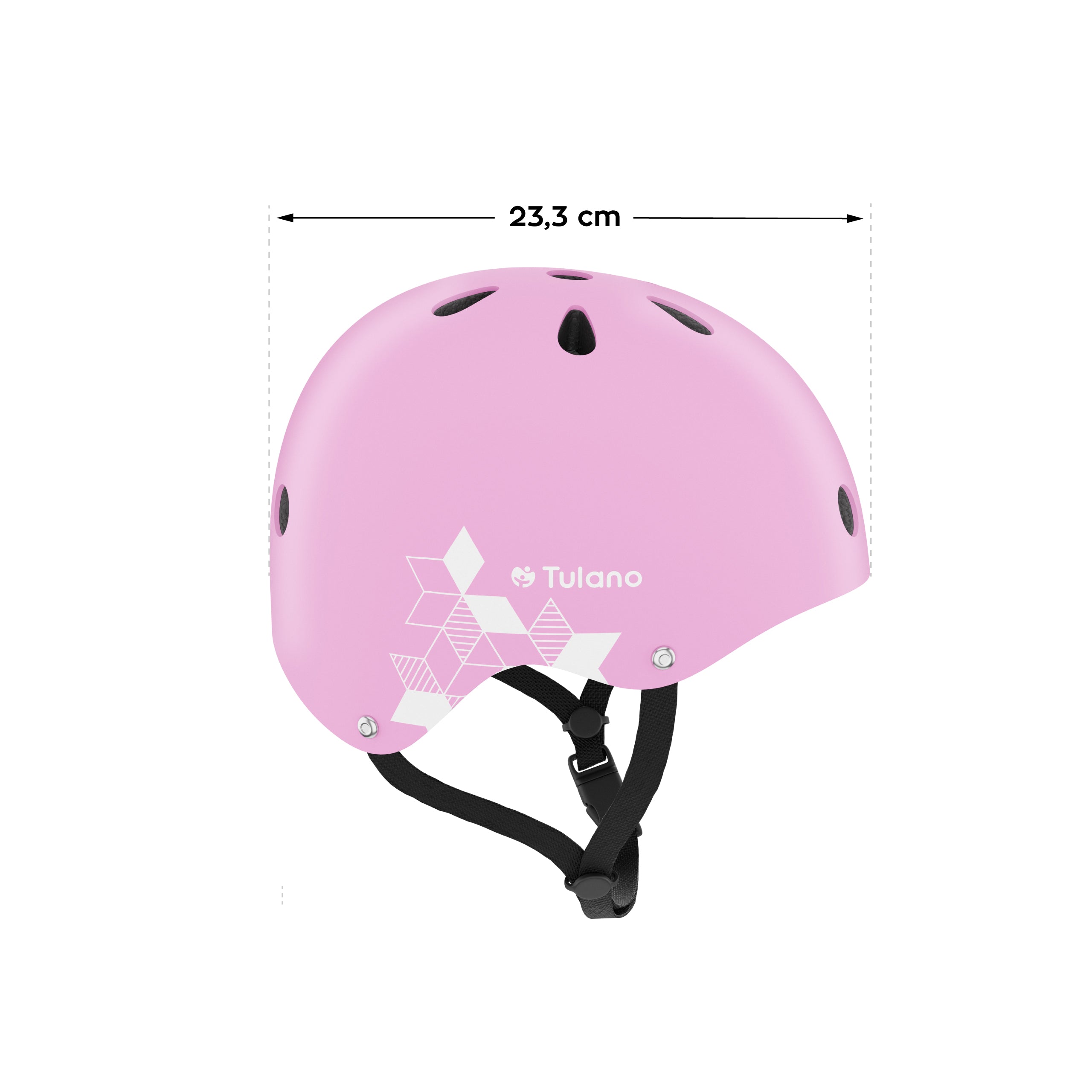 Detská prilba Tulano Turtle 35 Pink