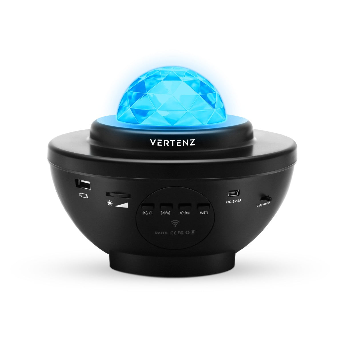 Hviezdny projektor VERTENZ Magic 10 Black