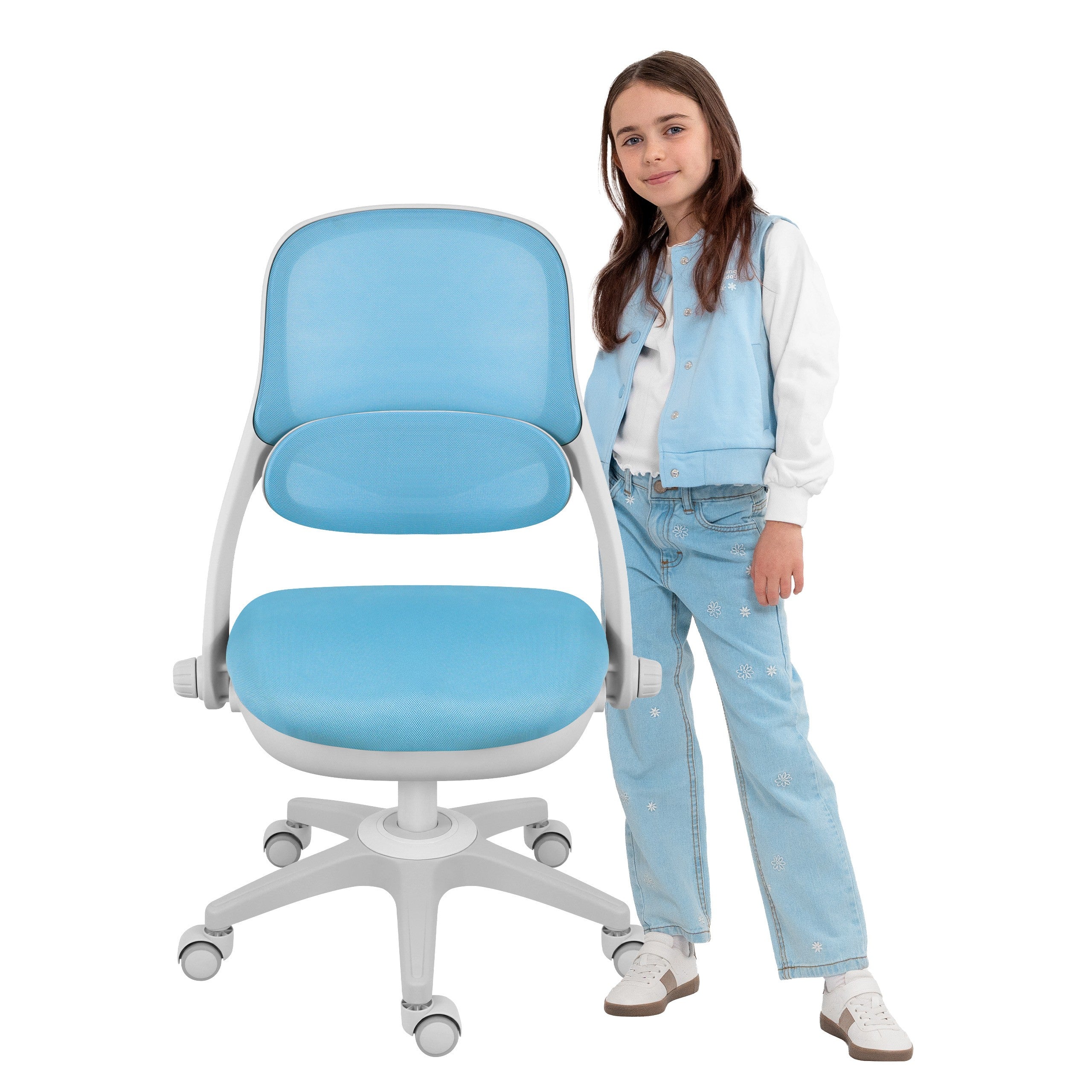 Detské otočné kreslo Mark Adler Junior 4.7 Blue