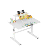 Detský stôl s nastaviteľnou výškou Mark Adler Study 3.7 Grey 90 cm