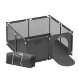 Detský ohrádka Tulano Cozy 20 Graphite – 130 cm