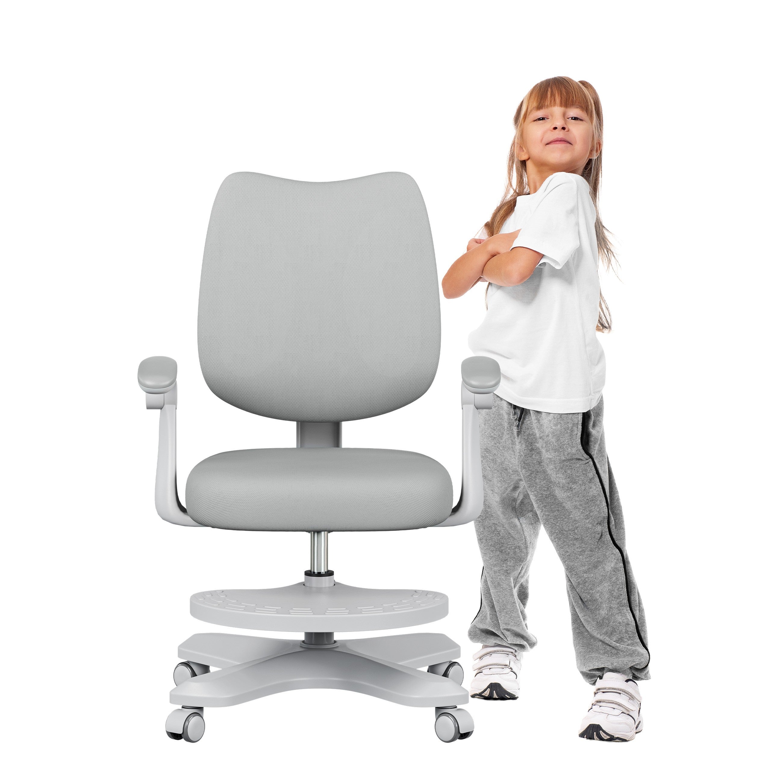 Ergonomické detské kreslo Mark Adler Junior 4.6 Grey