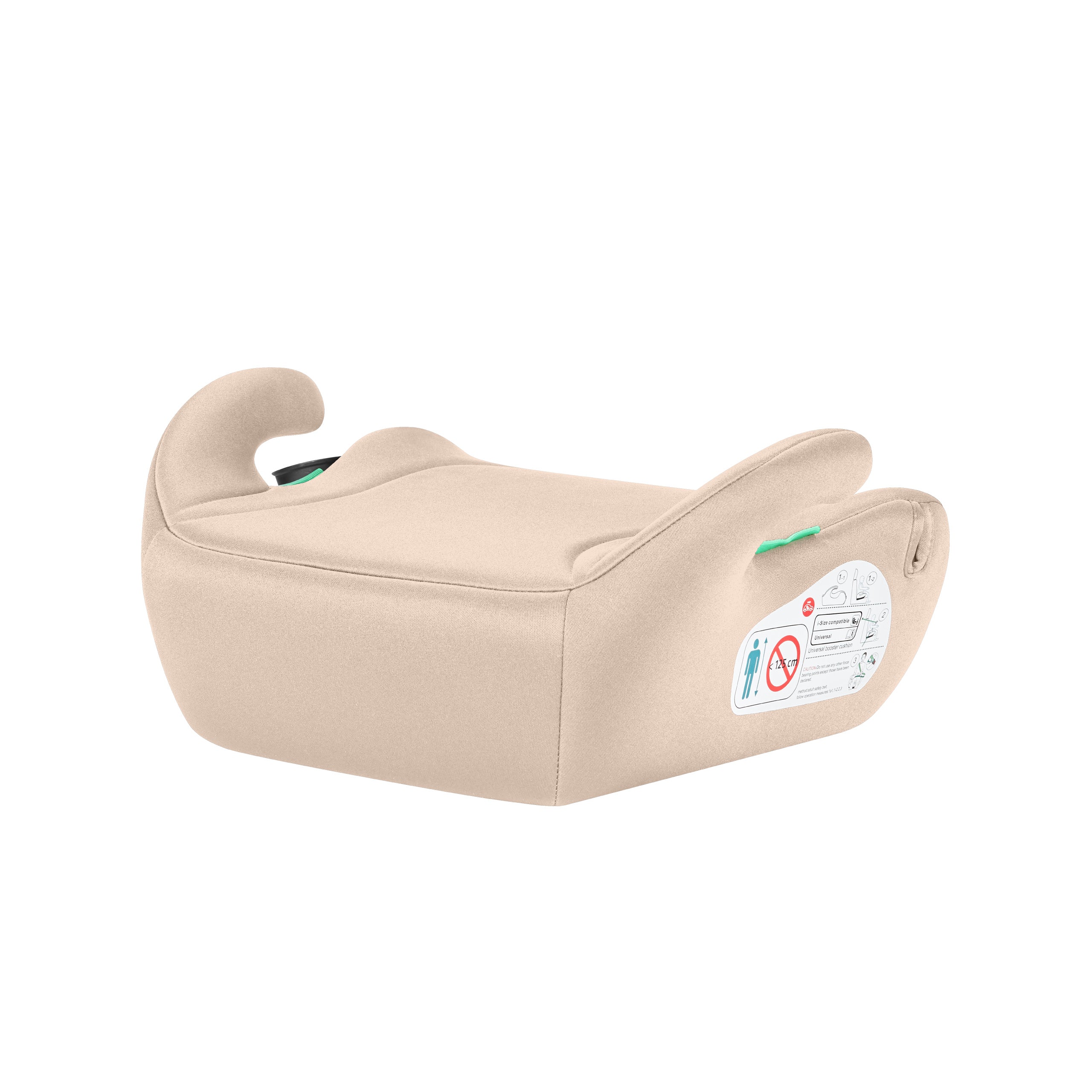 Detská autosedačka s podstavcom Tulano Cabby 20 Beige 125–150 cm I-Size
