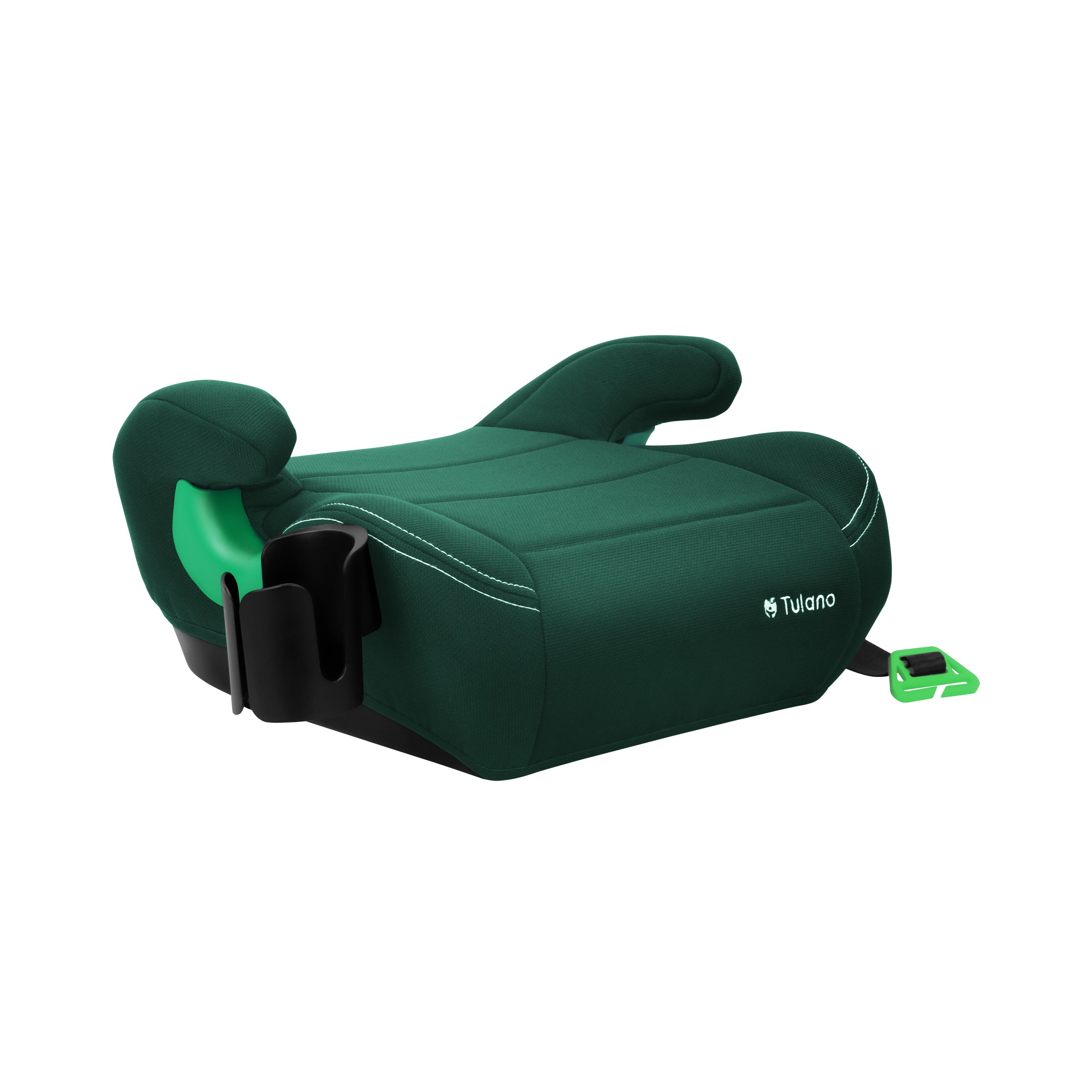 Detská autosedačka s podstavcom Tulano Cabby 25 Green 125–150 cm I-Size