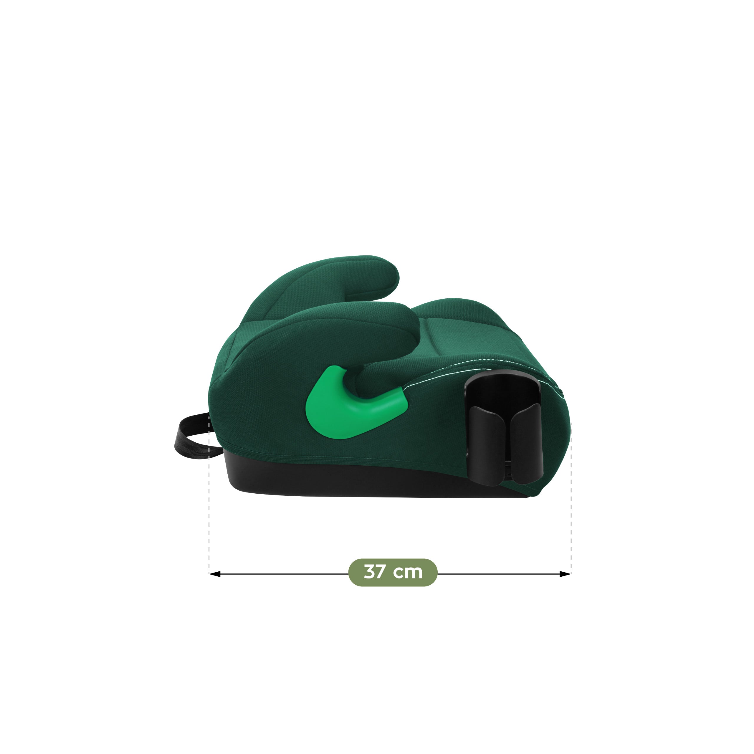 Detská autosedačka s podstavcom Tulano Cabby 25 Green 125–150 cm I-Size