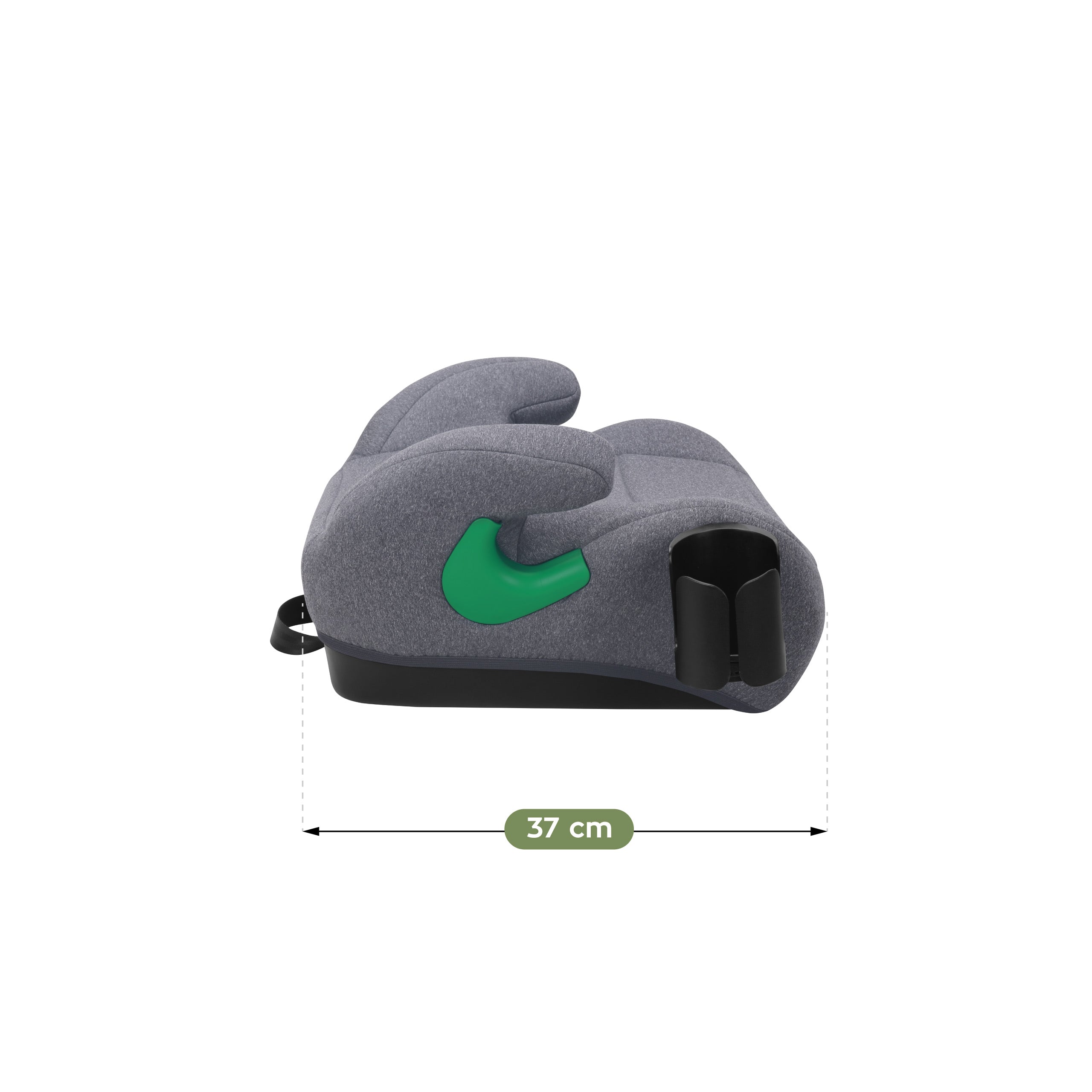 Detská autosedačka s podstavcom Tulano Cabby 25 Grey 125–150 cm I-Size