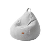 Kordový vak na sedenie, sivý, Mark Adler Comfy 1.0 Grey