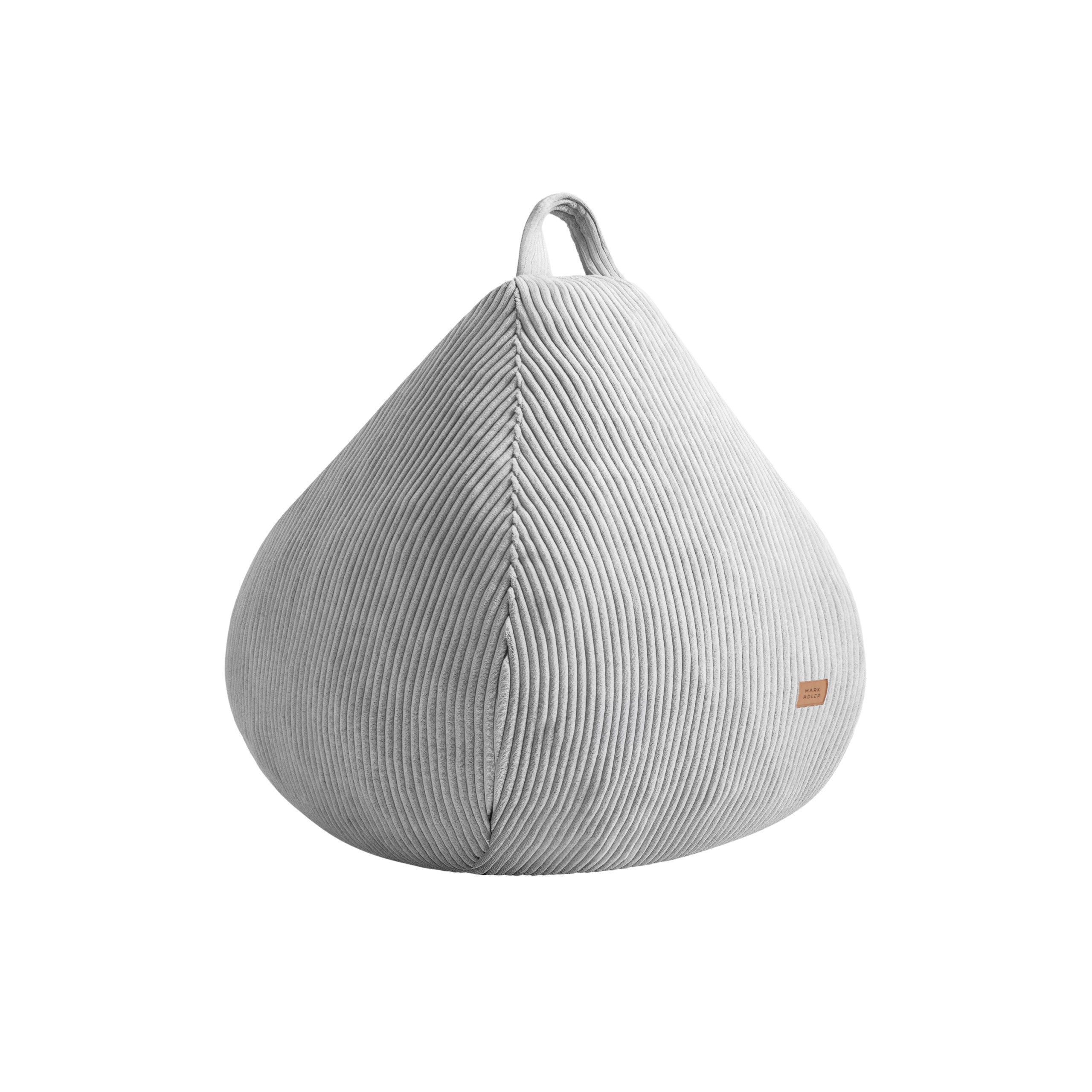 Kordový vak na sedenie, sivý, Mark Adler Comfy 1.0 Grey