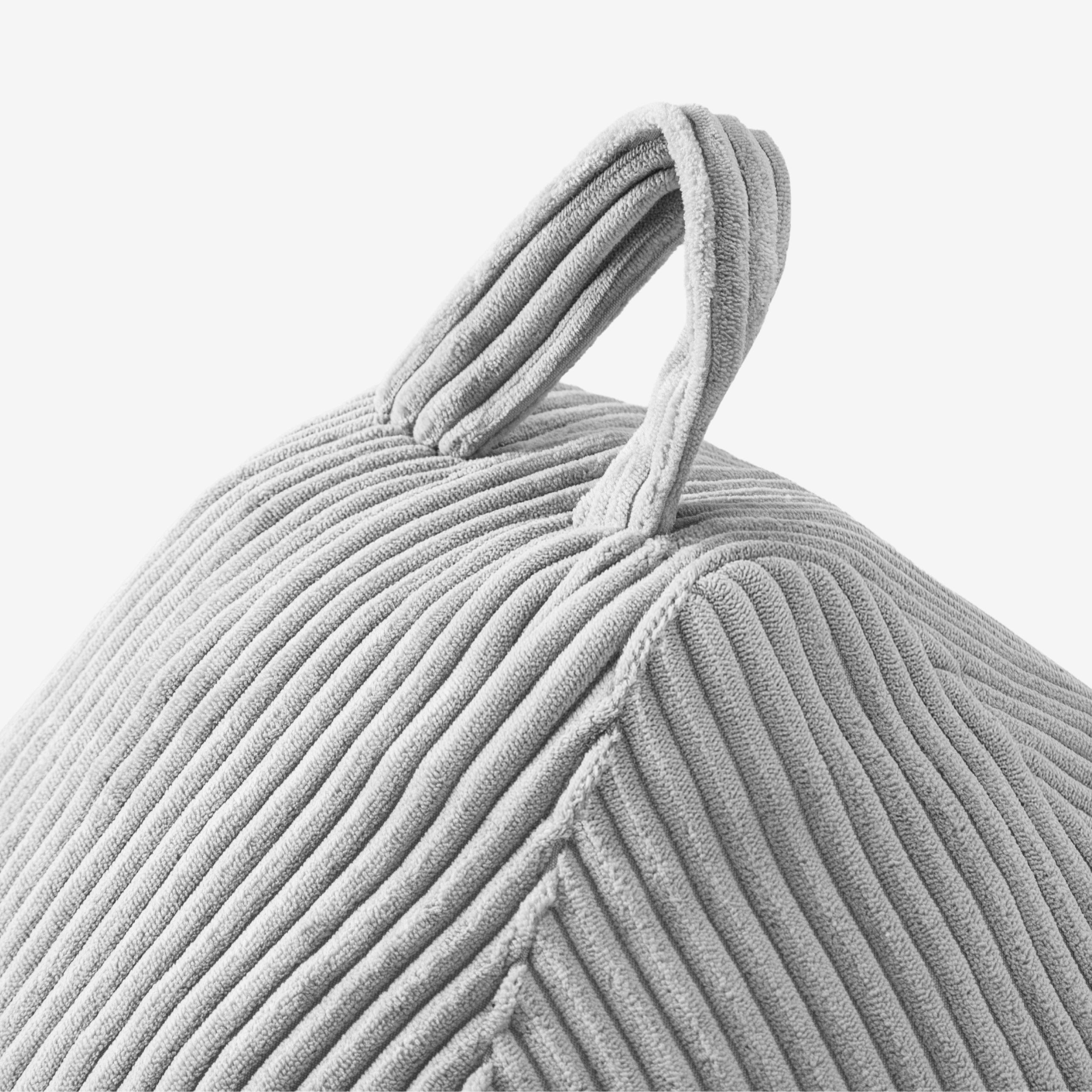 Kordový vak na sedenie, sivý, Mark Adler Comfy 1.0 Grey