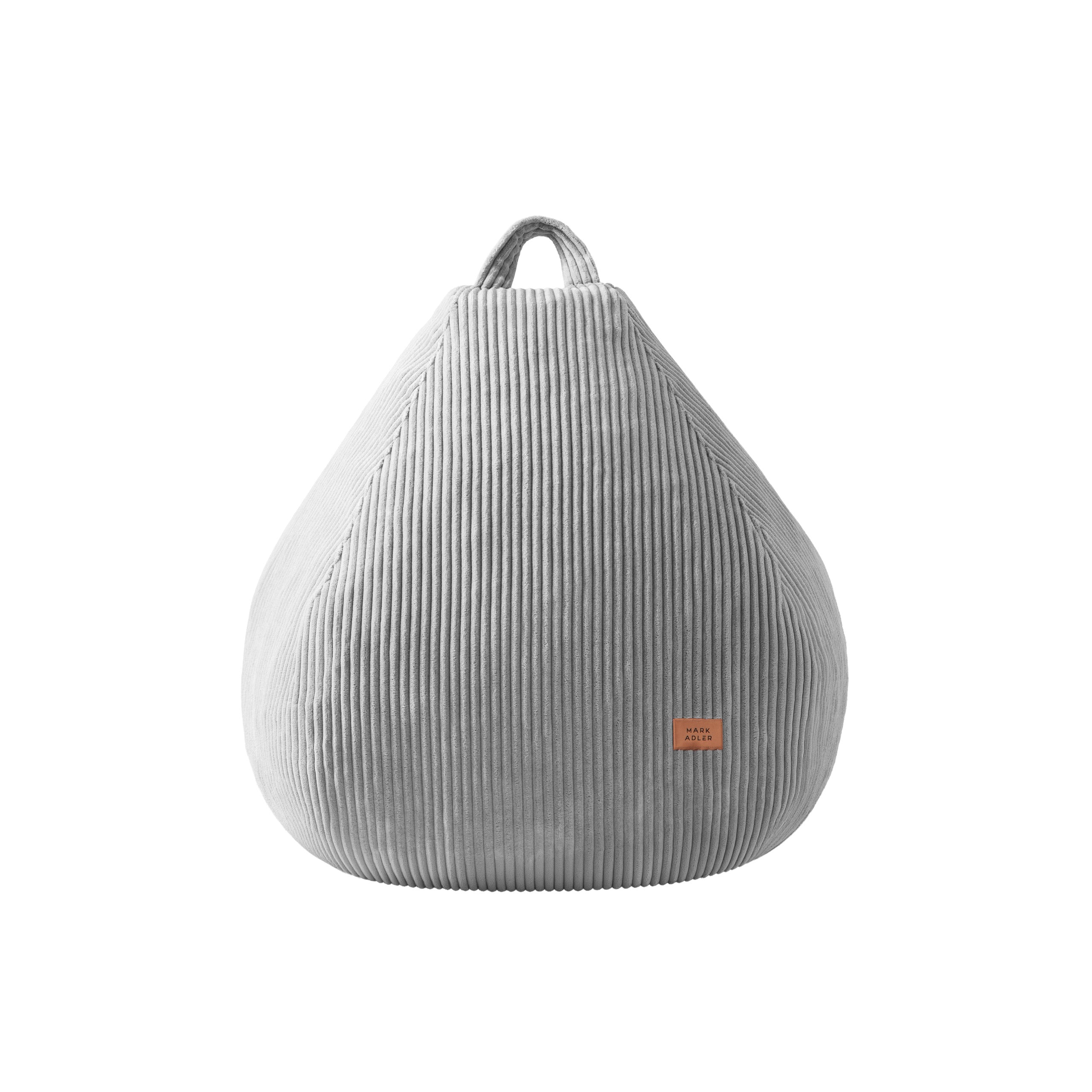 Kordový vak na sedenie, sivý, Mark Adler Comfy 1.0 Grey