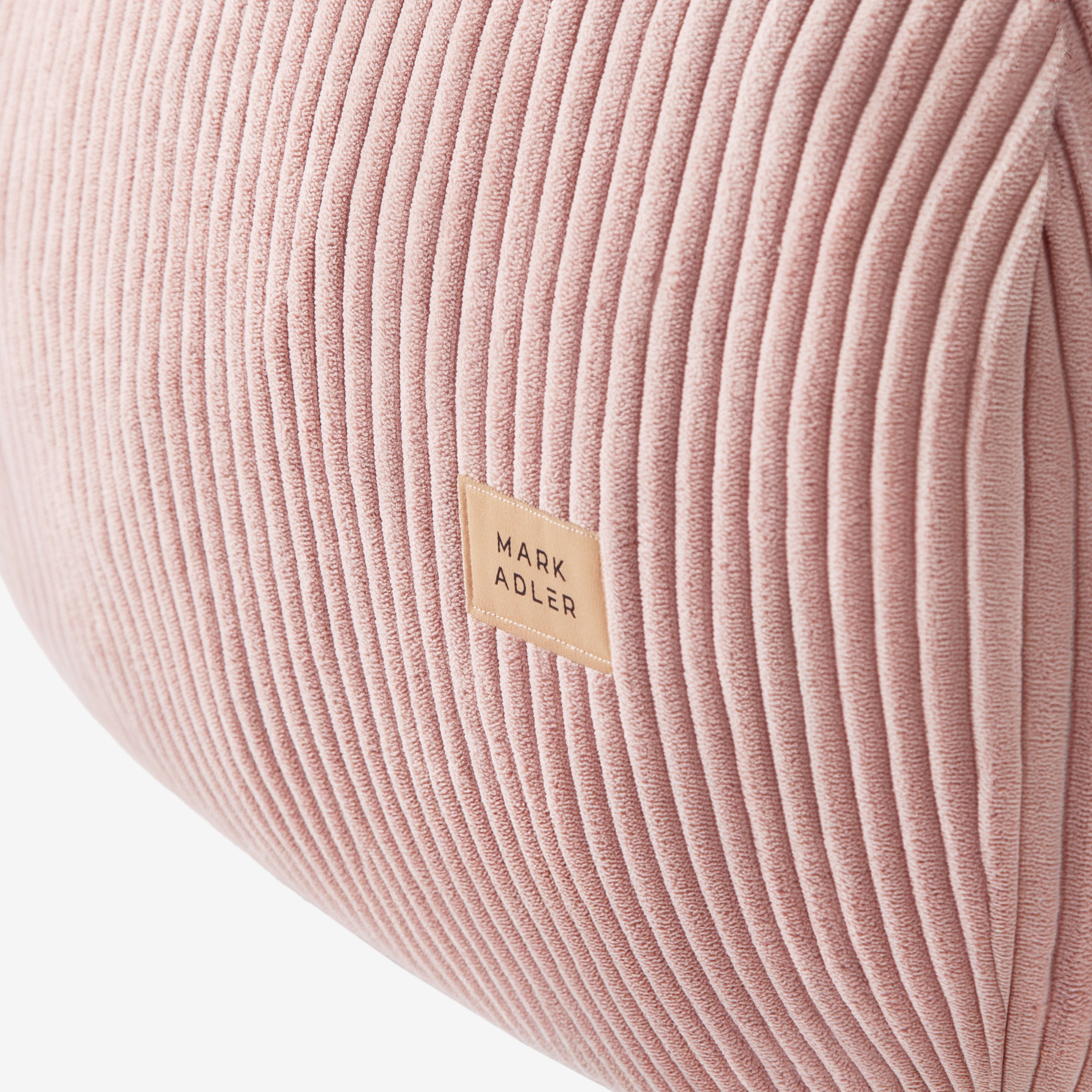 Štruková vaková taburetka, sivá, Mark Adler Comfy 1.0 Pink
