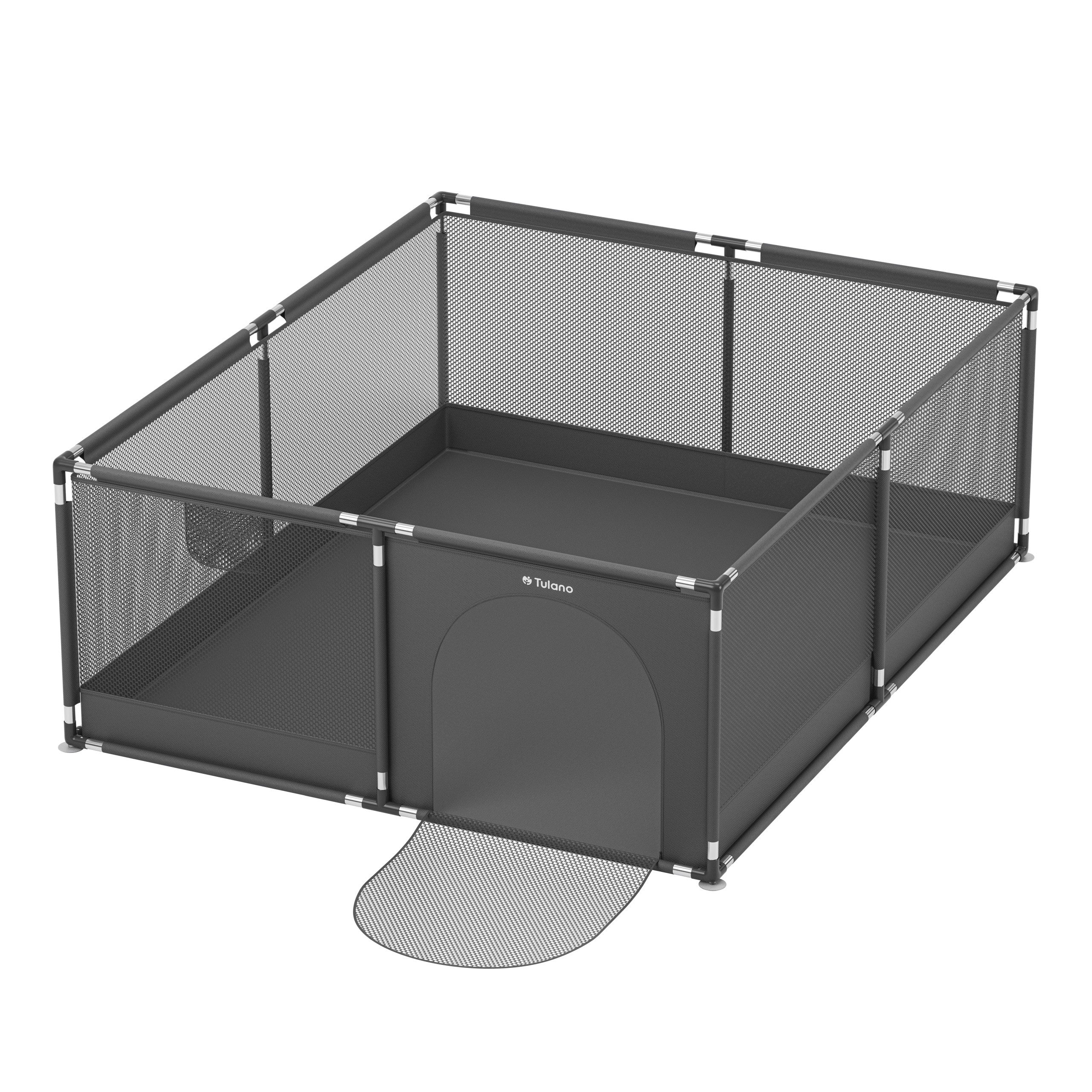 Detský ohrádka Tulano Cozy 25 Graphite – 150 cm