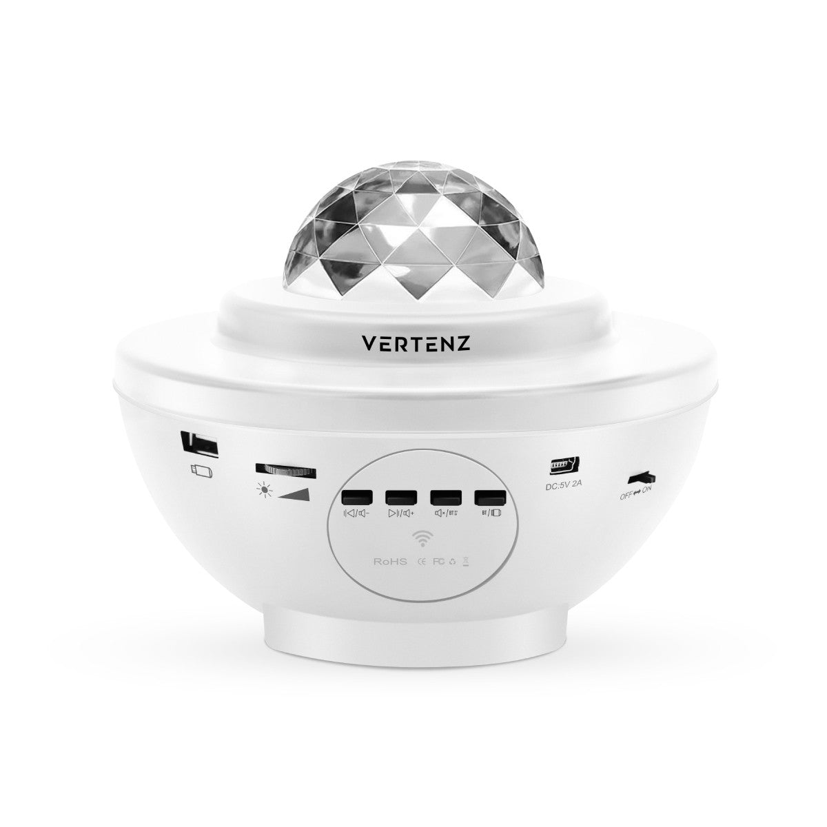 Hviezdny projektor VERTENZ Magic 10 White