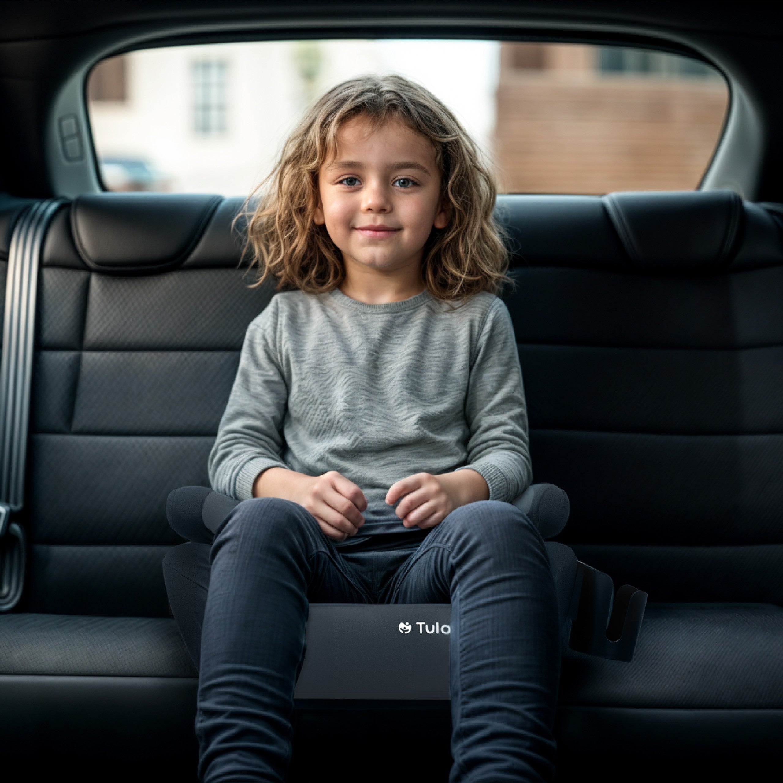Detská autosedačka s podstavcom Tulano Cabby 35 Graphite ISOFIX 125–150 cm I-Size