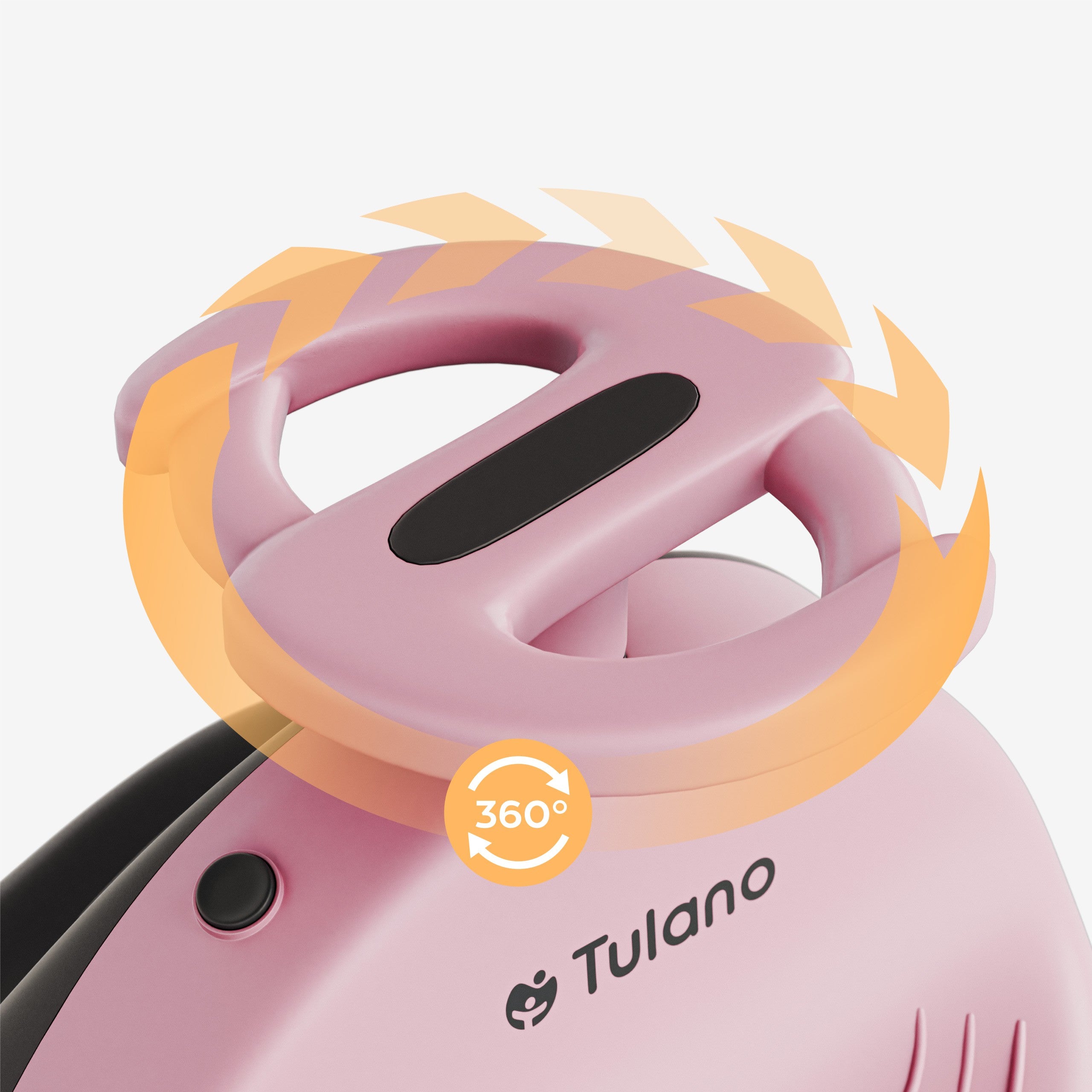 Detská gravitačná jazda s LED osvetlením Tulano Focus 35 Pink