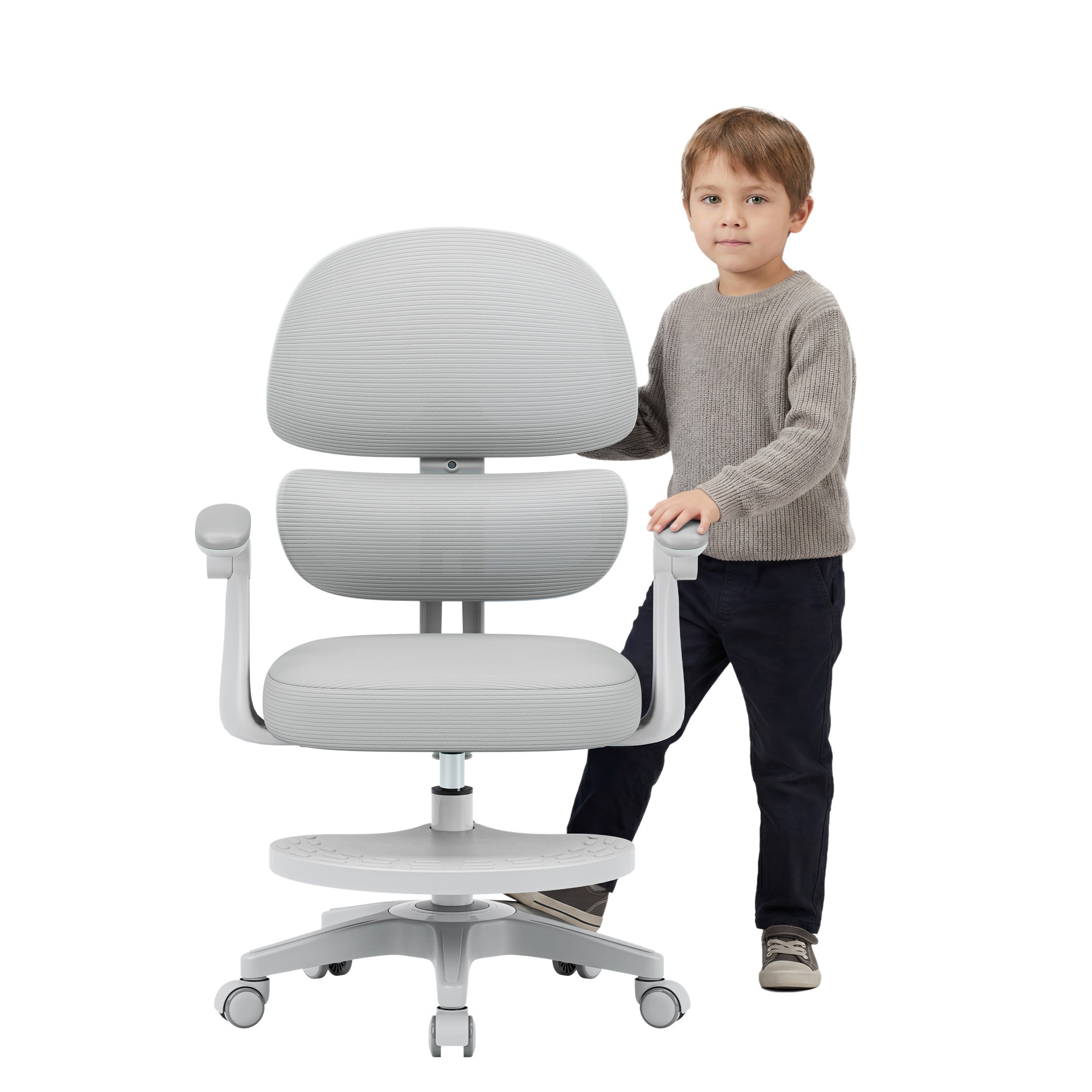 Ergonomické detské kreslo Mark Adler Junior 4.4 Grey