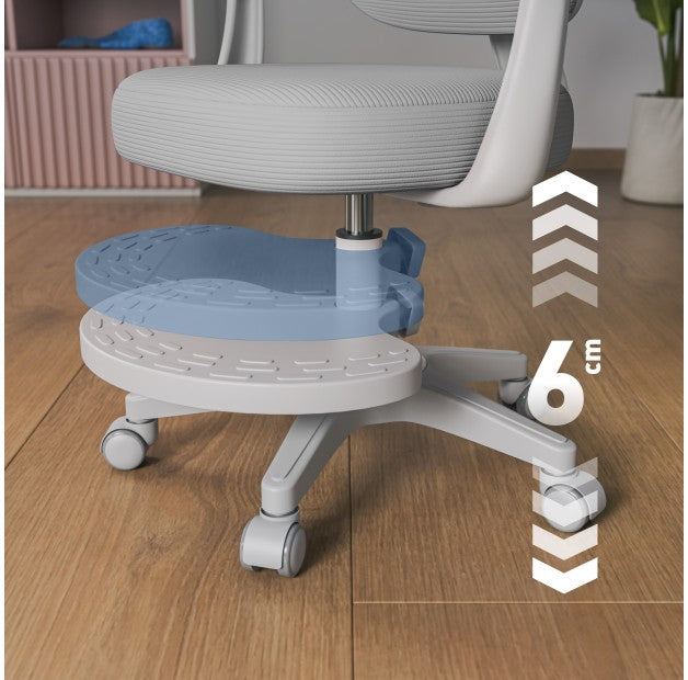 Ergonomické detské kreslo Mark Adler Junior 4.4 Grey