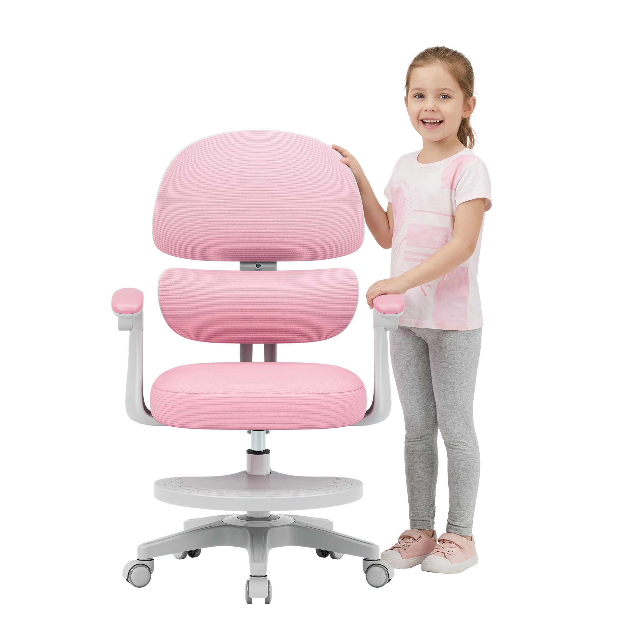 Ergonomické detské kreslo Mark Adler Junior 4.4 Pink