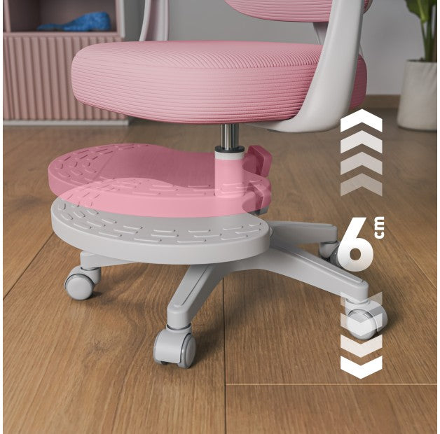 Ergonomické detské kreslo Mark Adler Junior 4.4 Pink