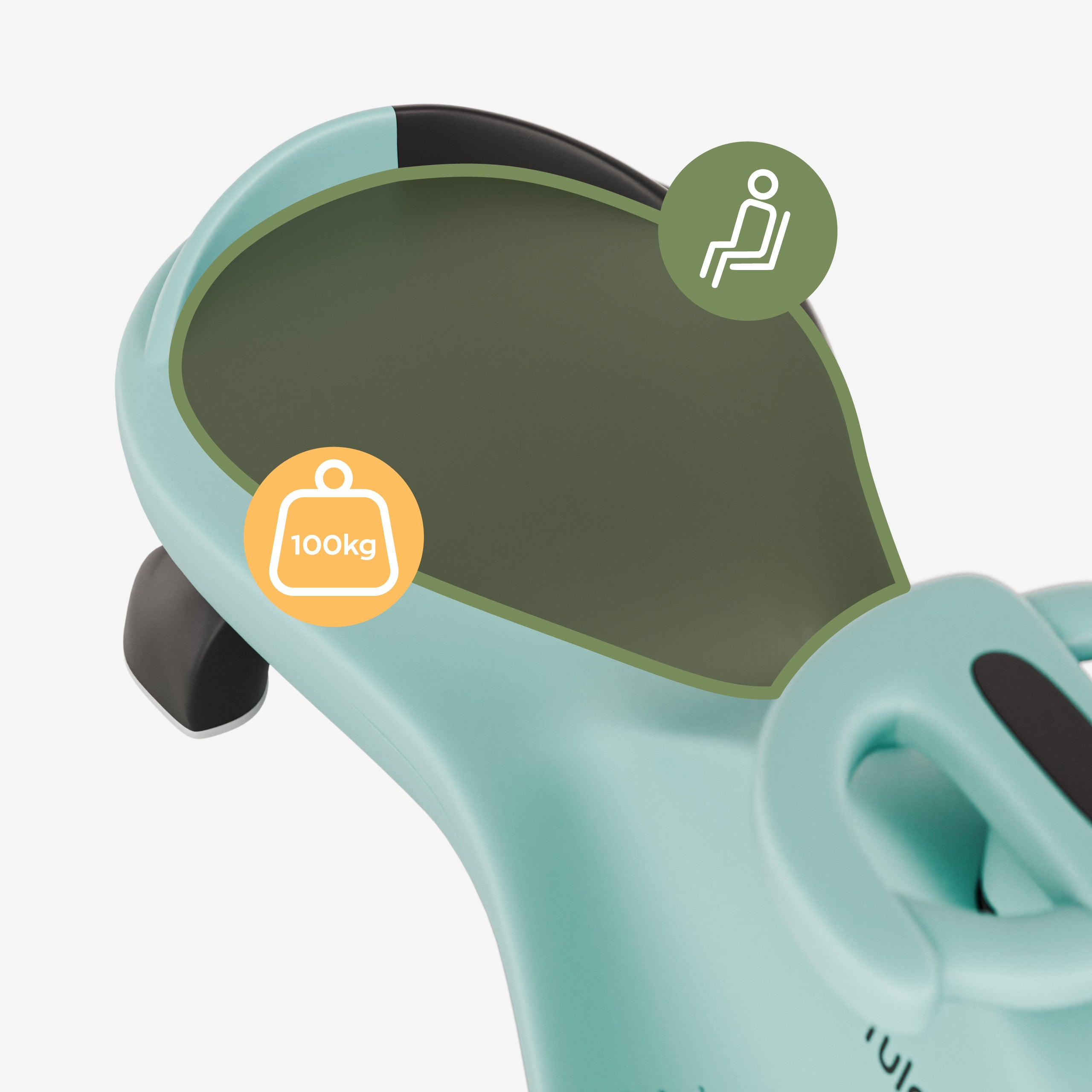 Pohodlné a ergonomické sedadlo