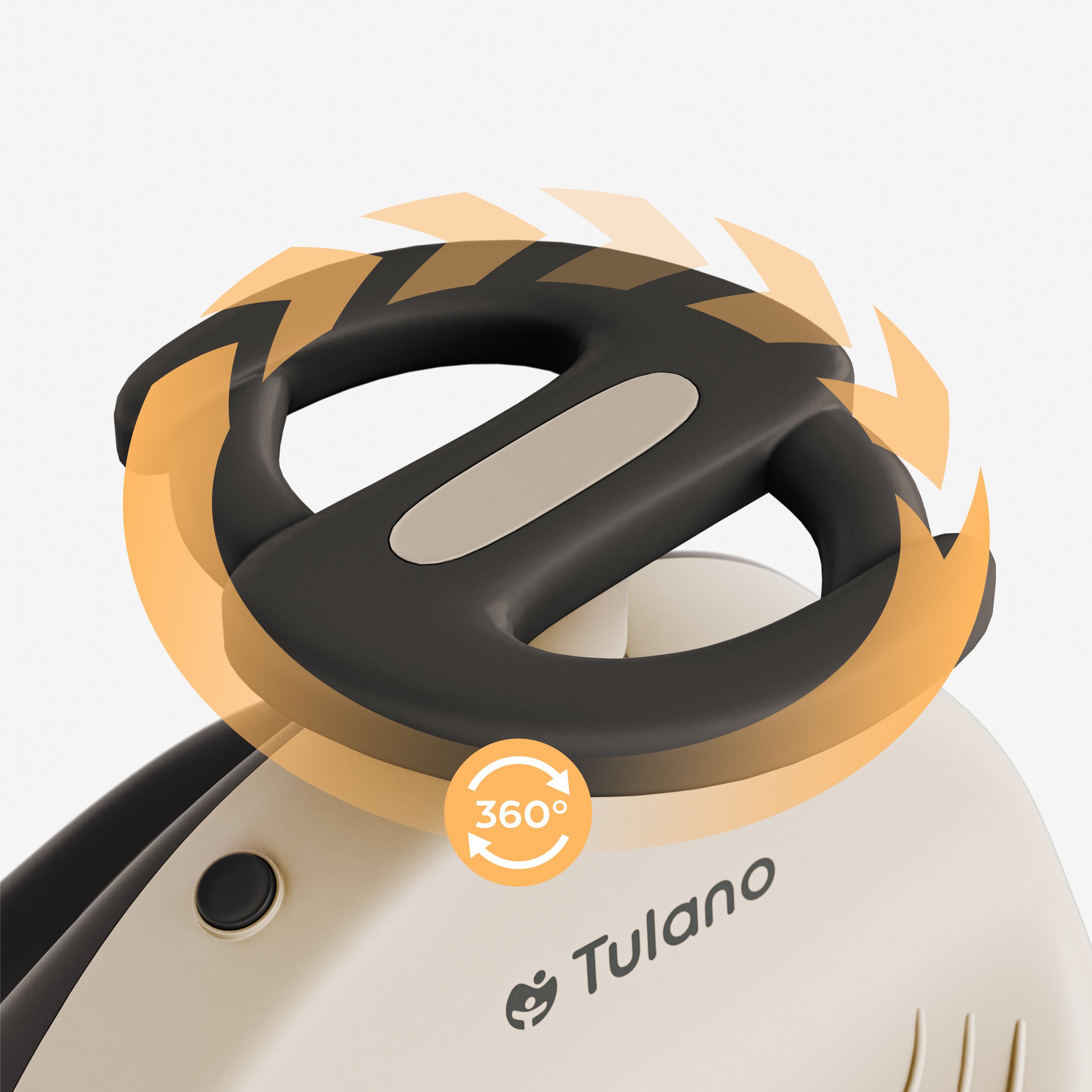 Otočný volant o 360°