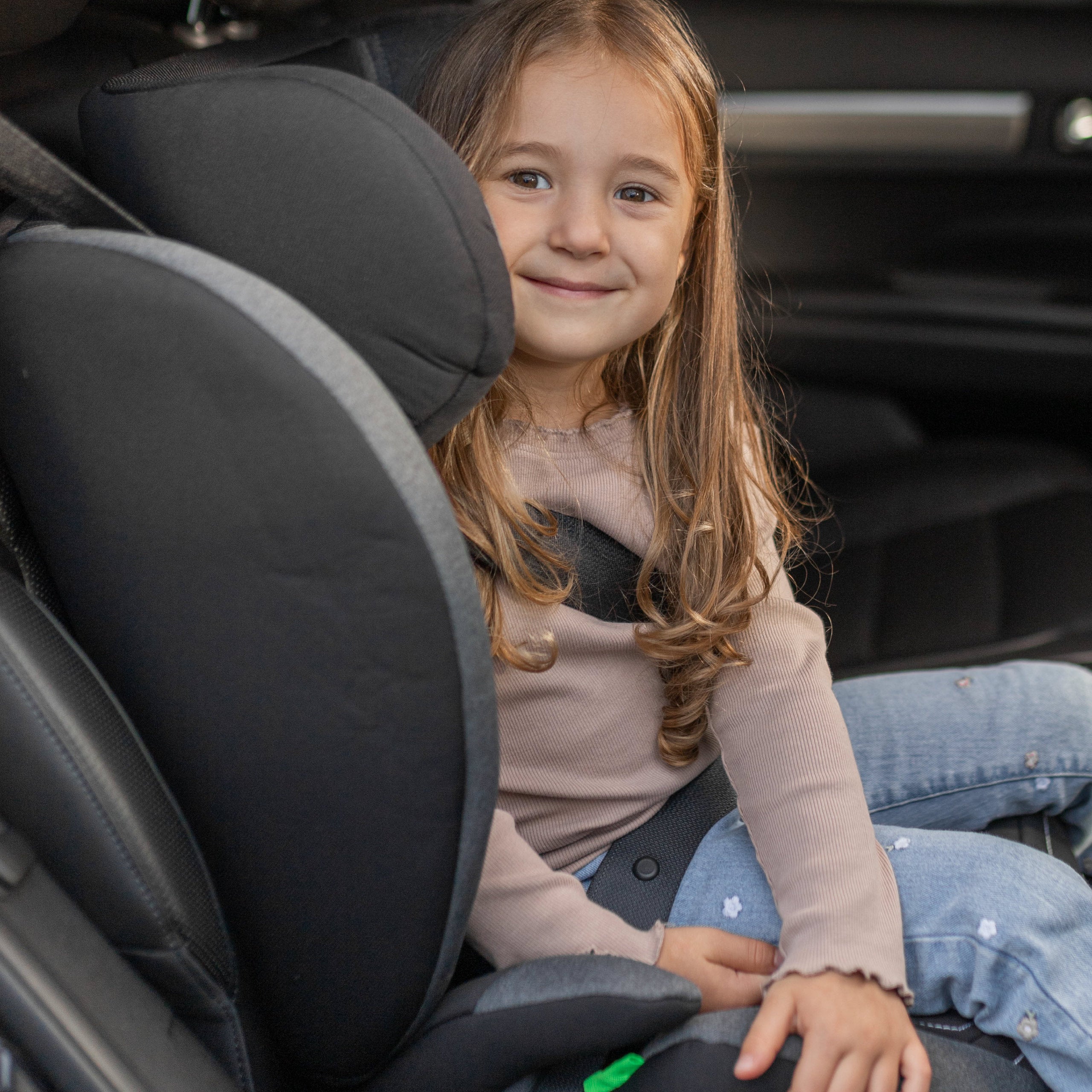 Detská autosedačka Tulano Joy 25 čierno-sivá 100–150 cm I-size