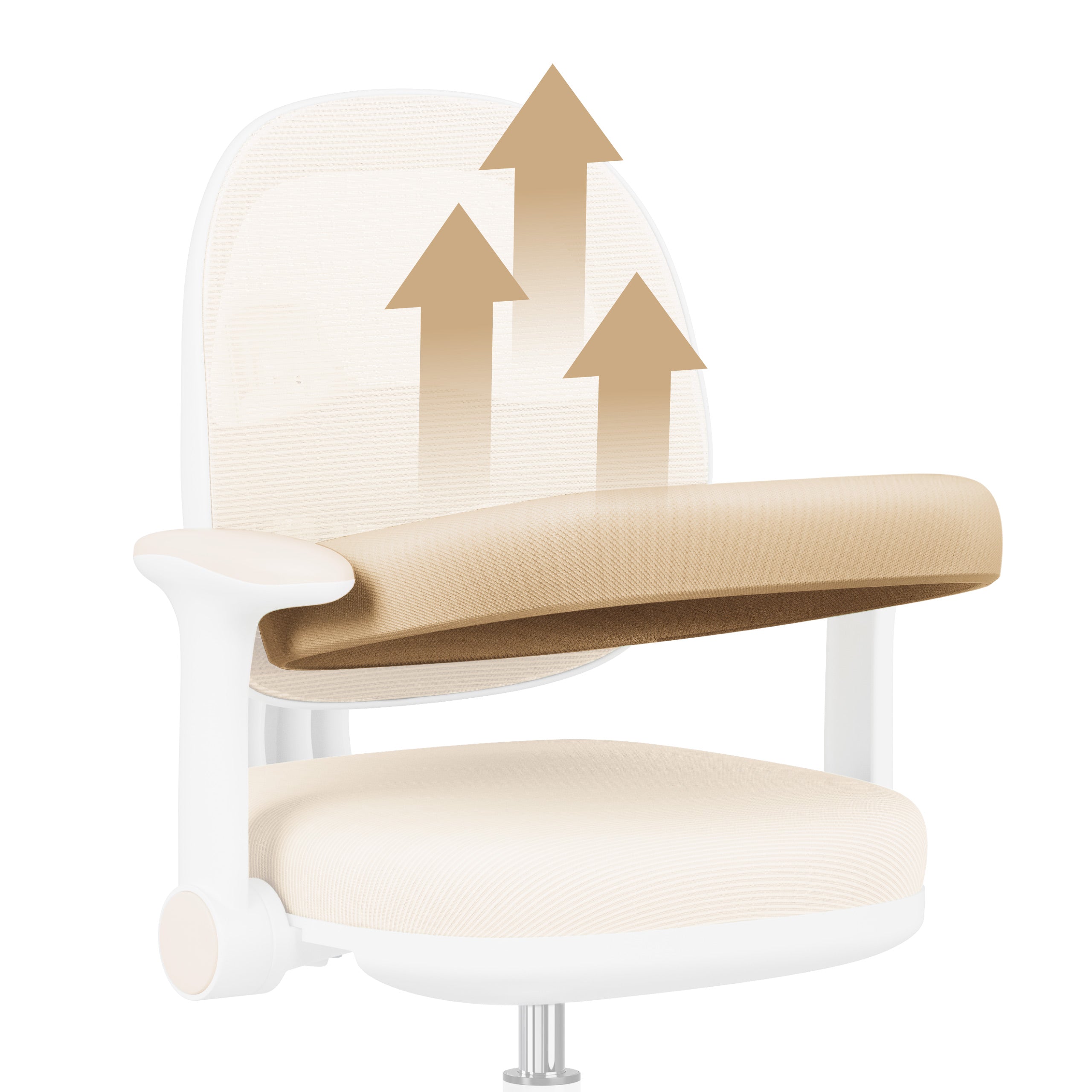 Ergonomická detská stolička k písacímu stolu Mark Adler Junior 3.6 Beige